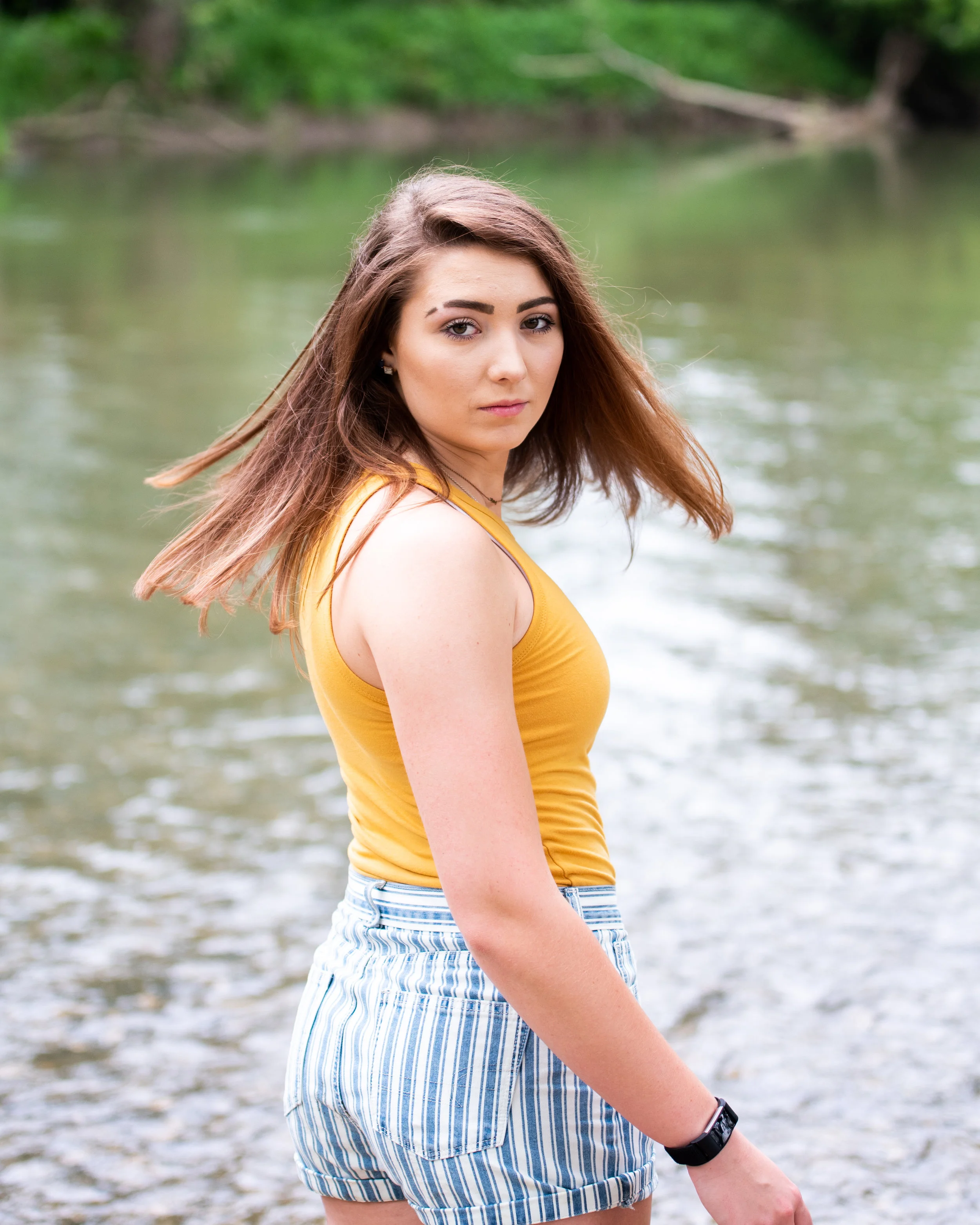 Gypsy Riley Riley With Her Dog Gypsy — Kyla Jo Photography