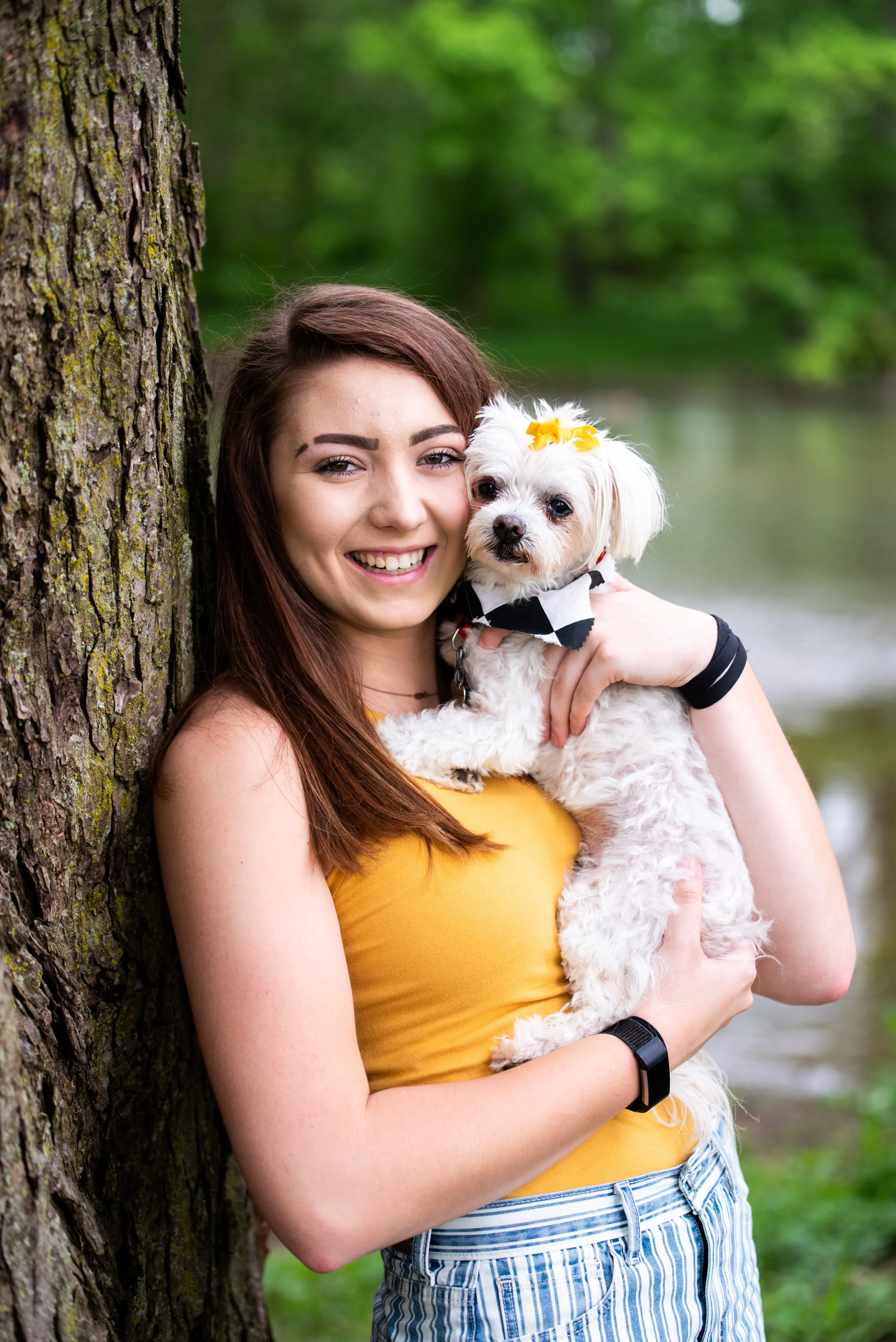 Gypsy Riley Riley With Her Dog Gypsy — Kyla Jo Photography