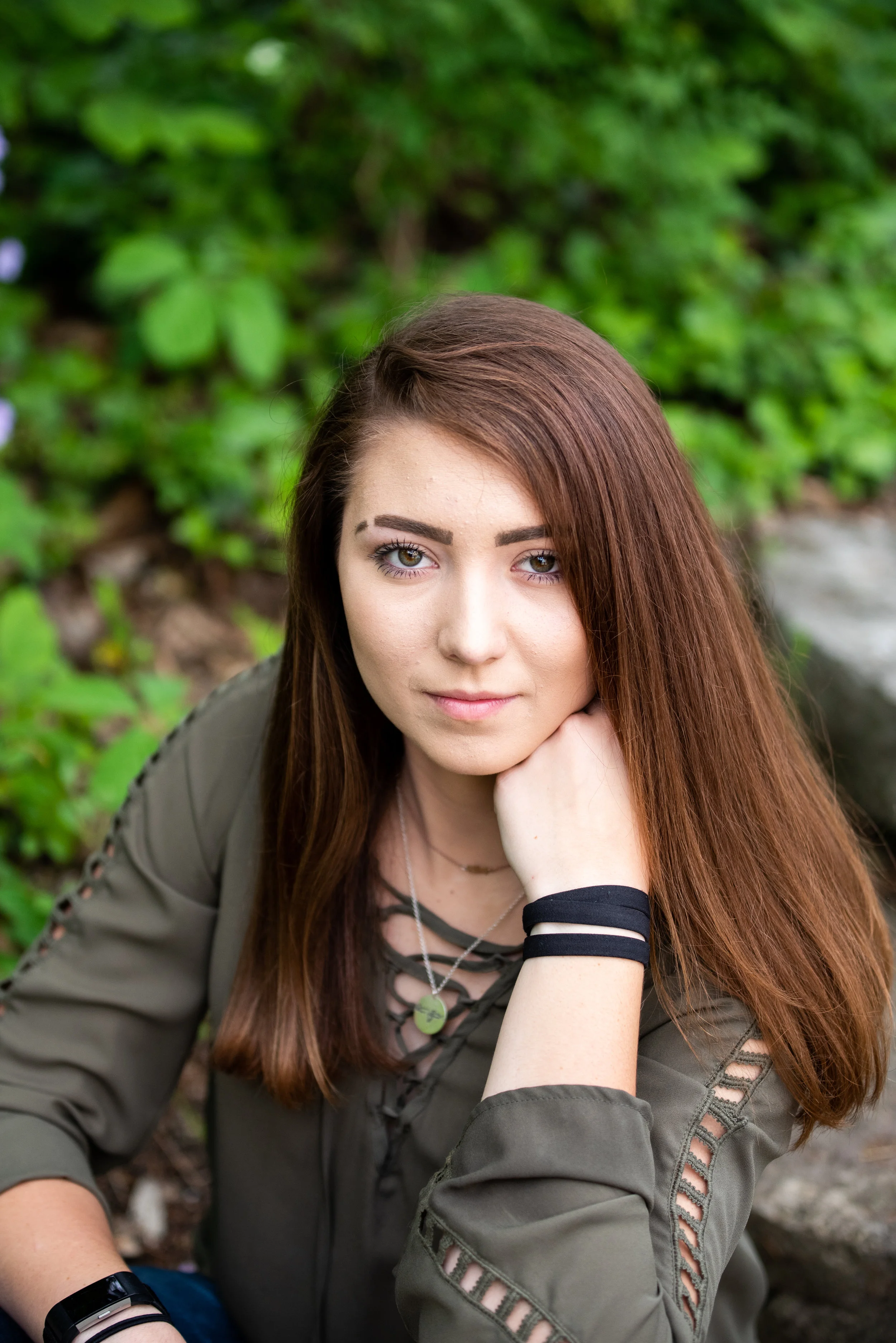 Gypsy Riley Riley With Her Dog Gypsy — Kyla Jo Photography