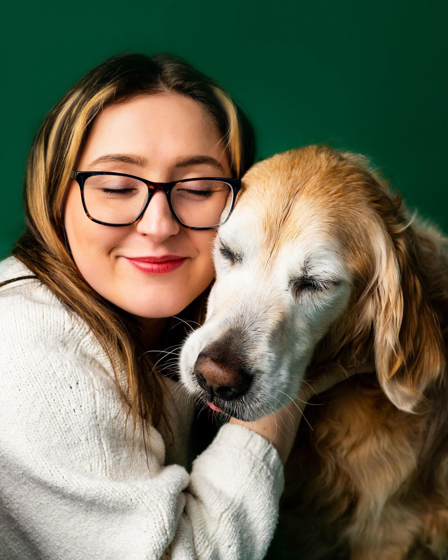 Color or black and white? 
 
I am in love with this portrait I captured of @stormieharless &amp; her puppers. Peep his little tongue! 
 
(If you are wanting pet portraits taken, I still am offering them at a discounted price for the rest of February.