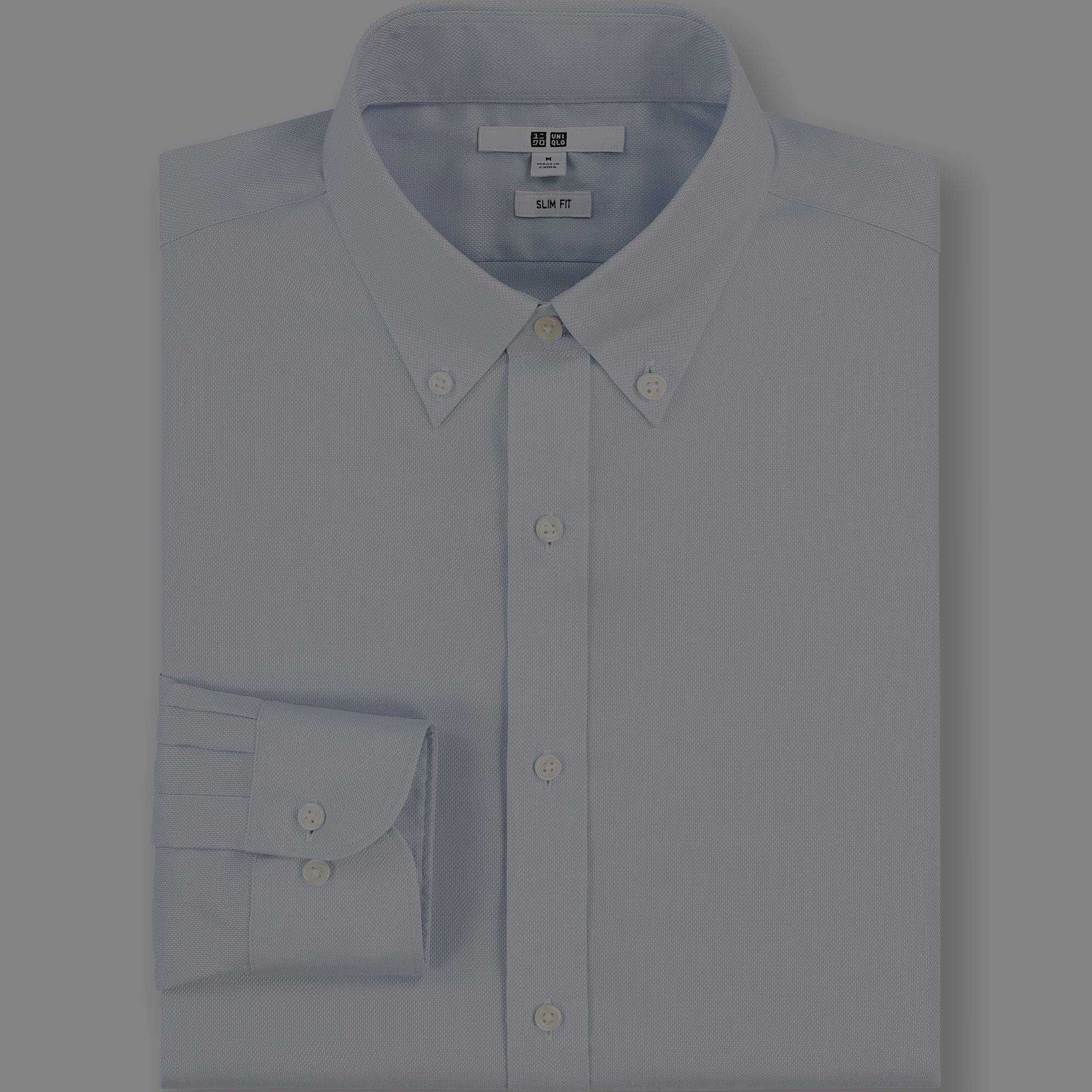 uniqlo white dress shirt