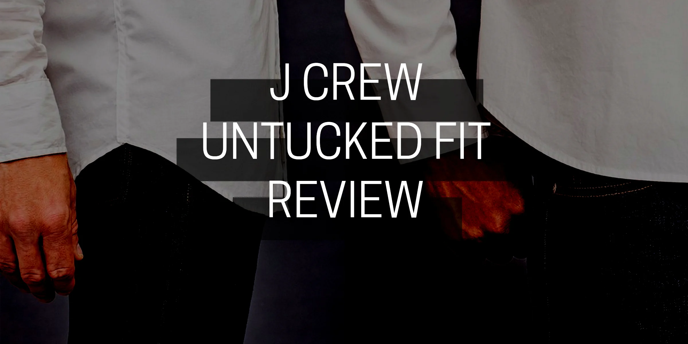j crew slim untucked
