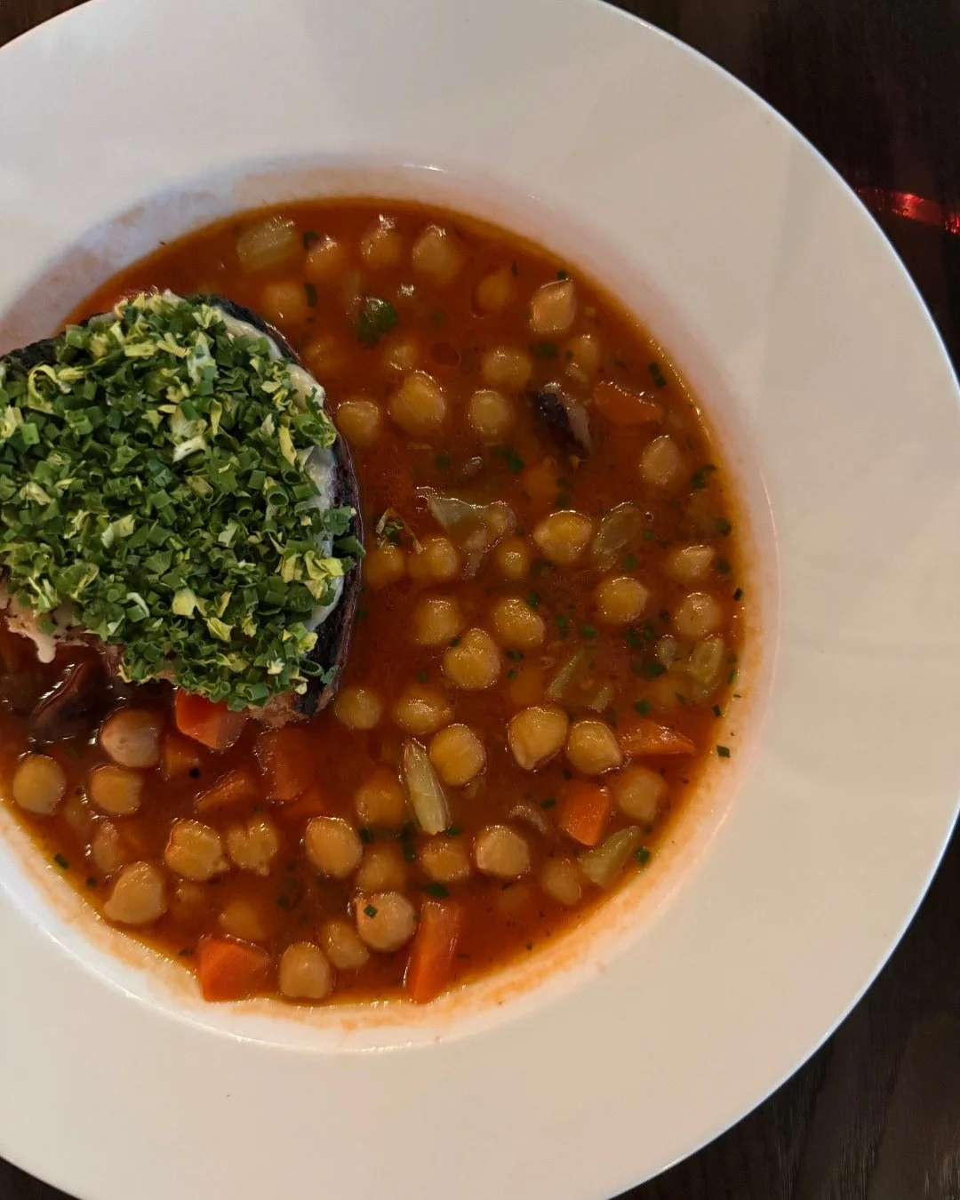 Comforting, hearty, and perfect for a cold winter night. Our new Chickpea &amp; Chestnut soup is sure to be a seasonal favorite. ✨ Try it on our lunch and dinner menu. 

&bull; leek &bull; carrot &bull; celery &bull; tomato &bull; lemon confit &bull;