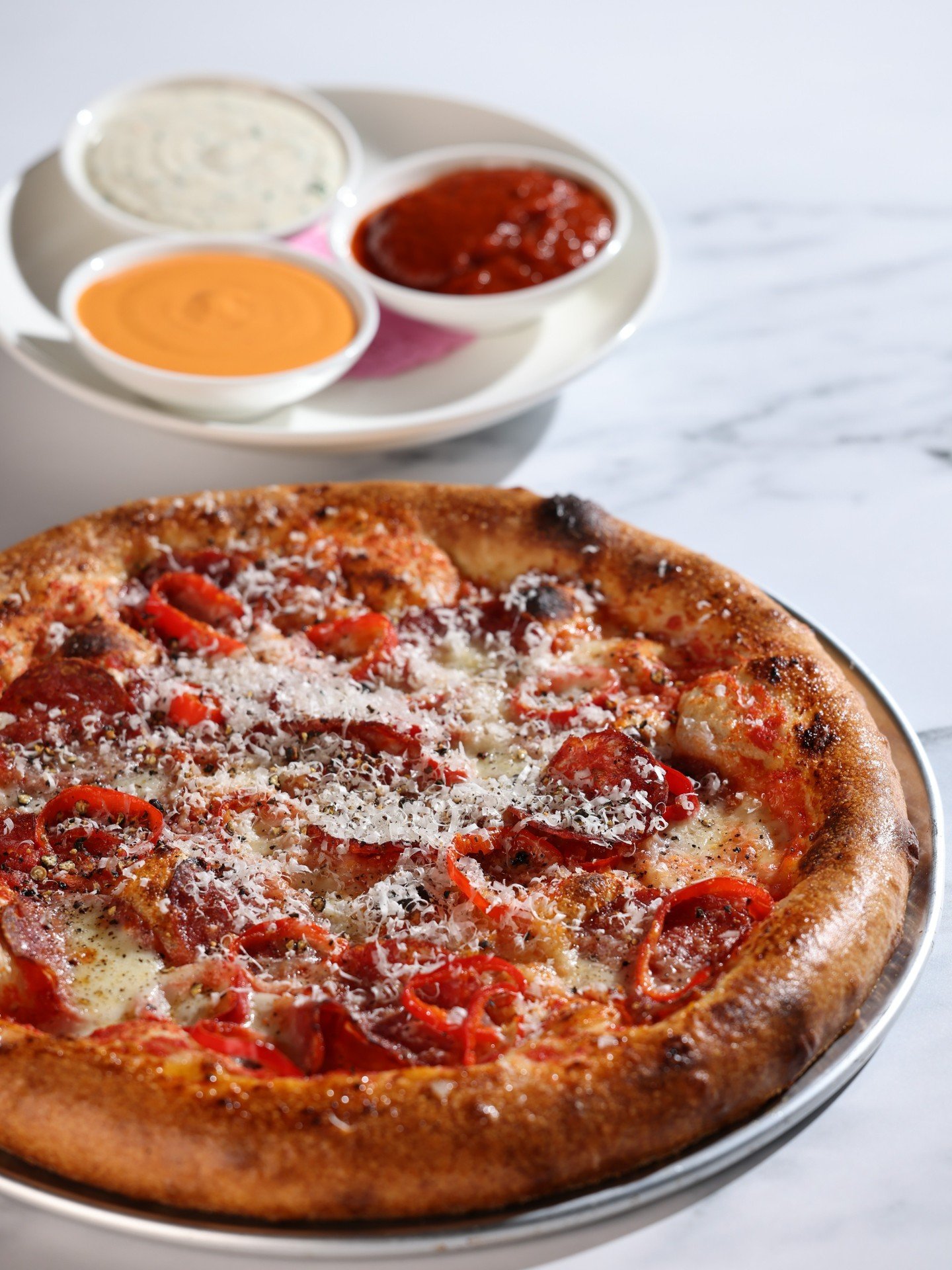 You, me, and a Fancy Pepperoni pizza from bar Vetti. 🍕 Order your favorite pie for pickup at barvetti.com and consider dinner una brezza. 

#pizza #italianfood #louisvillepizza #louisvilleeats #louisville