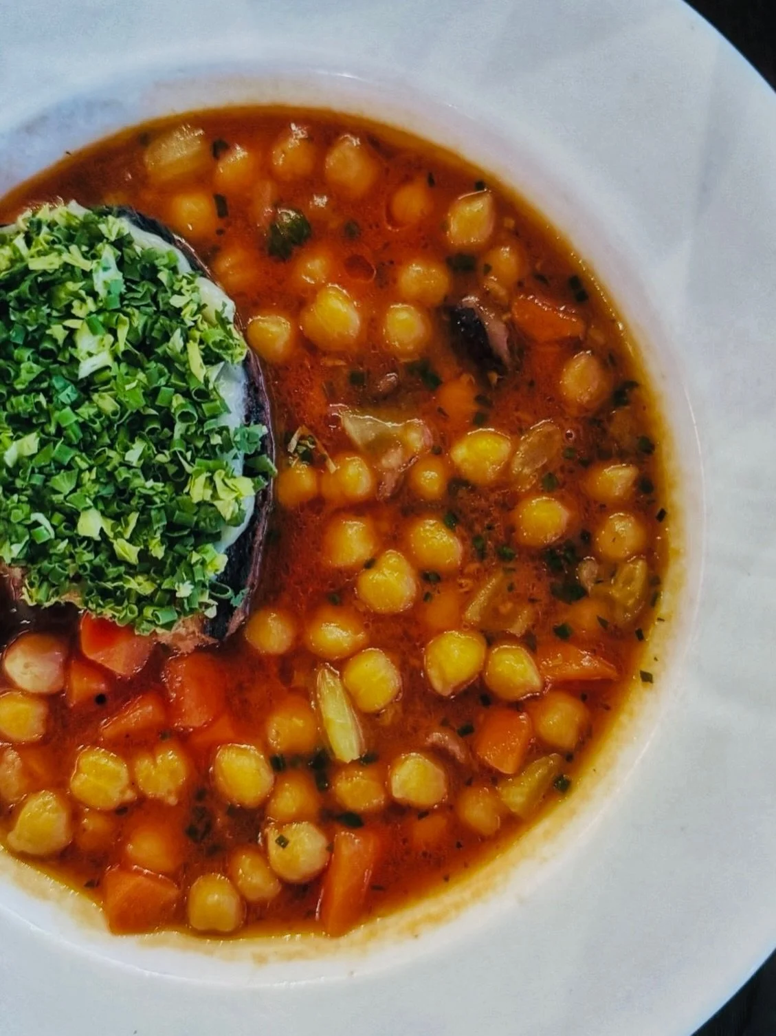 As long as there&rsquo;s a chill in the air, it&rsquo;s soup season. Our Chickpea &amp; Chestnut soup is built with leek, carrot, celery, and tomato, then finished with lemon confit and garlic herb toast.

A satisfying bowl that&rsquo;ll keep you war