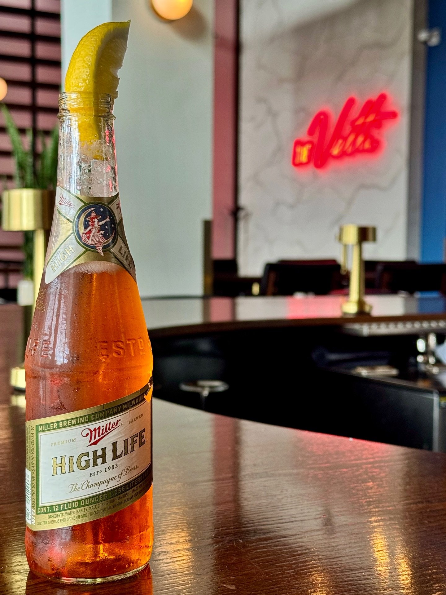 The Spaghett is a Miller High Life with a heavy pour of Aperol and a hit of lemon. It&rsquo;s a service industry favorite for a reason. It&rsquo;s bubbly and exactly what you&rsquo;ll want the next time you grab a seat at the bar.