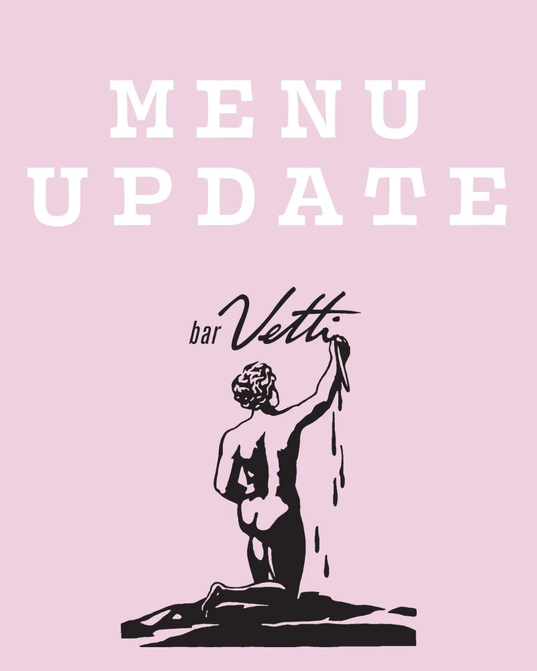 MENU UPDATE!

We&rsquo;ve added some new and returning favorites just in time for the weekend.

Panzanella: heirloom tomatoes, Gr&auml;ńde burrata, torn croutons, pickled red onions, San Giacomo balsamic vinegar, extra virgin olive oil.

Charred &amp