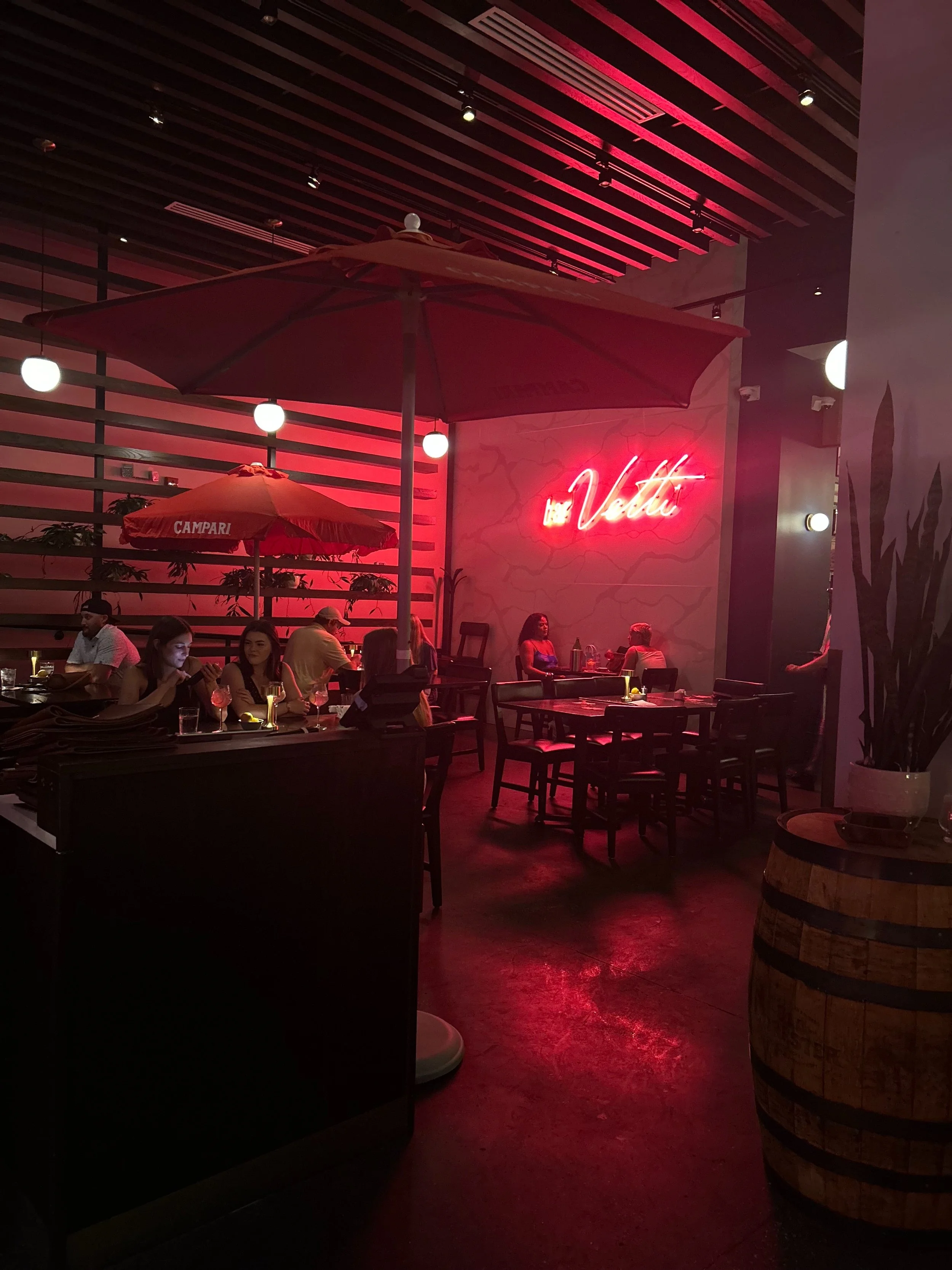 Welcome to bar Vetti Beach Club. We have Italian coastal-inspired drinks and dishes on special for Ferragosto through August 30 as we all take a minute to relax and enjoy this last bit of summer.