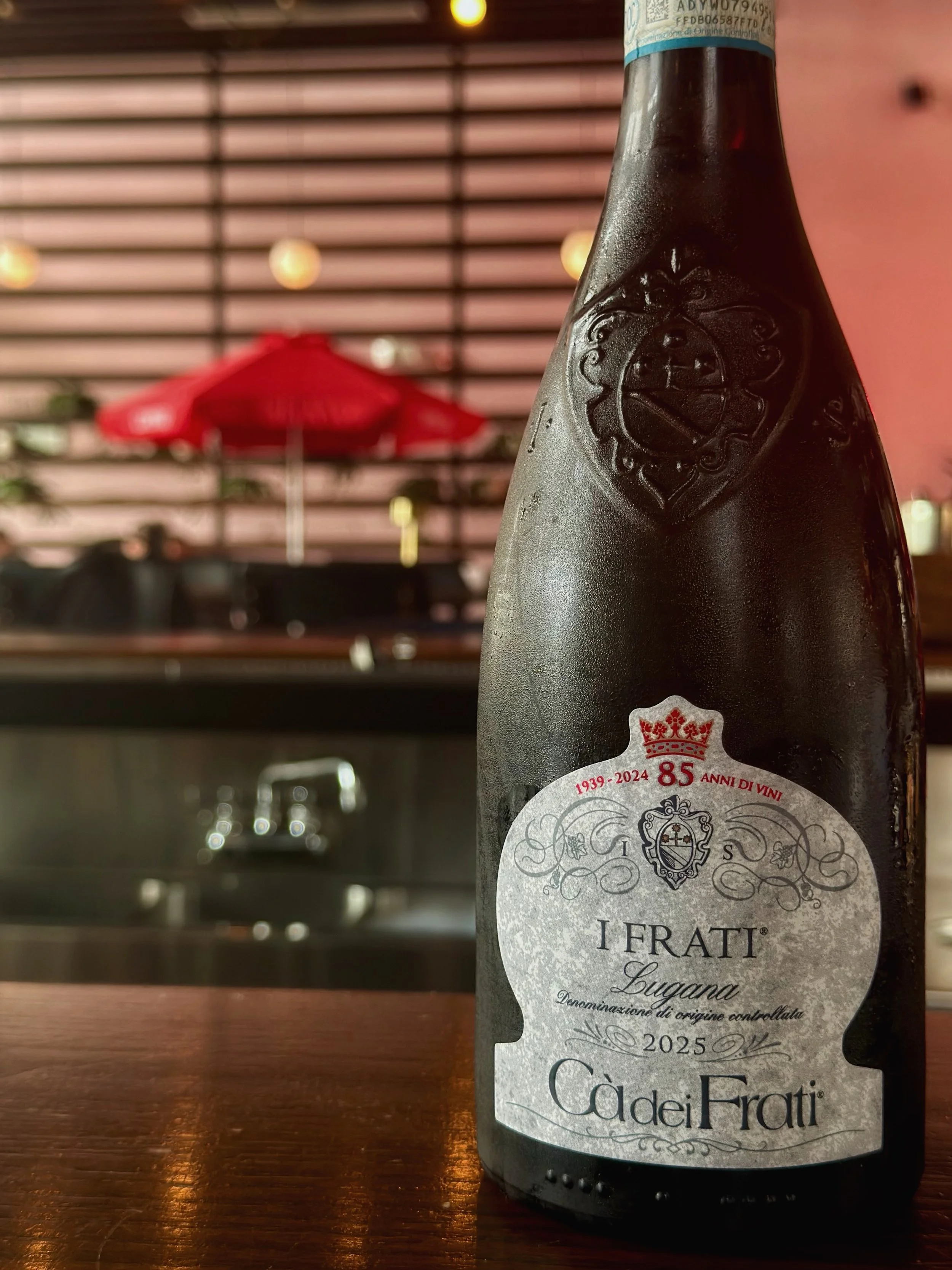 It wouldn&rsquo;t be a proper Ferragosto celebration without Italian wine. And one of our wine features was practically made for the coastal seafood dishes we&rsquo;ve been serving this month.

Ca&rsquo; dei Frati I Frati Lugana DOC comes from the Lu