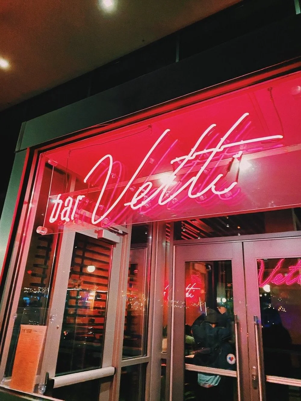&ldquo;bar Vetti lives up to the hype. The vibe is one of the best in Louisville &mdash; trendy without trying too hard, dim lighting, great music, and perfect for a girls dinner or date night&hellip;.

Service was friendly and paced really well even