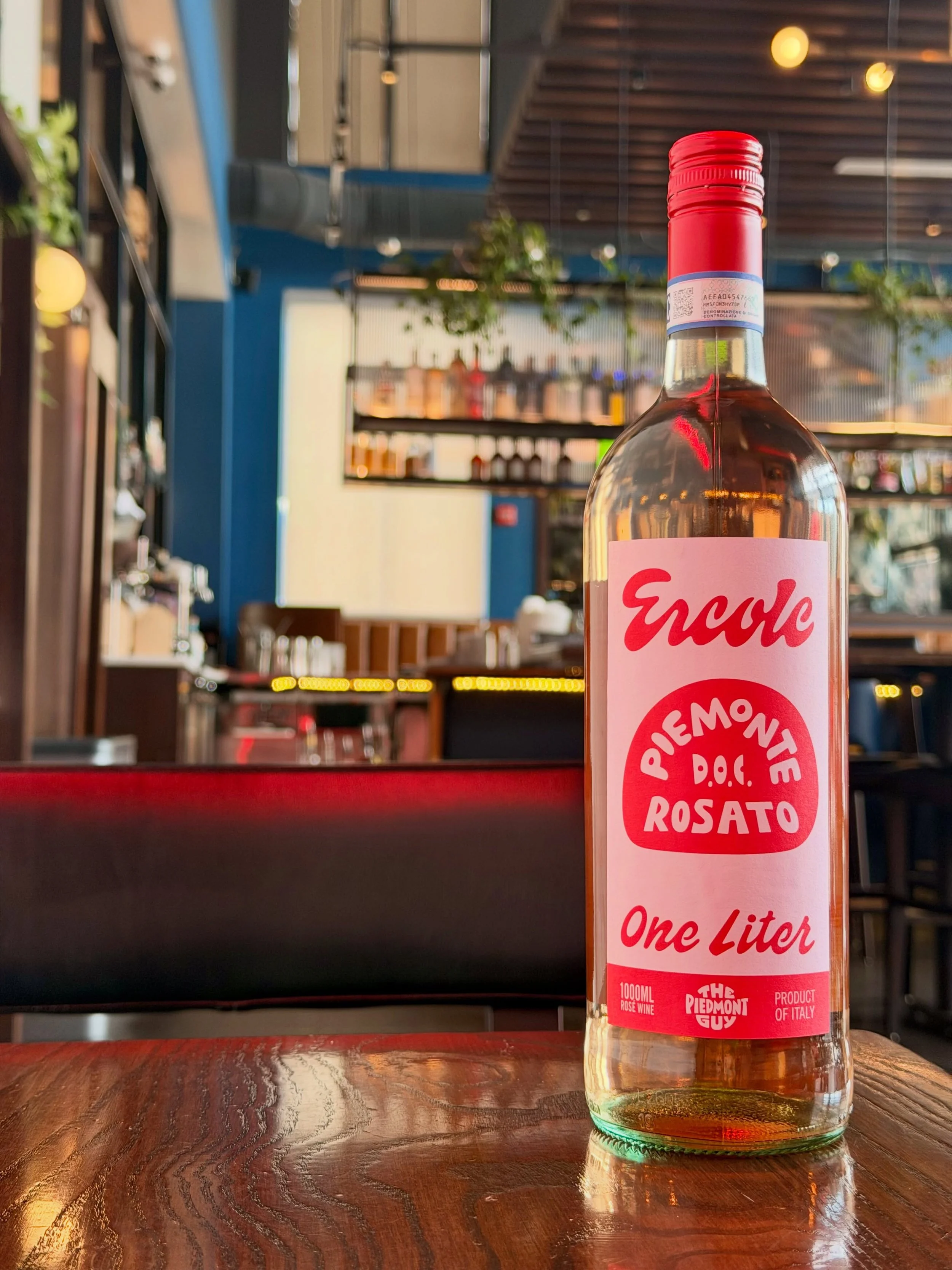 Every Sunday evening, all bottles on our wine list under $75 are half price. 

Tonight, to celebrate the last true day of 90&deg; temps (supposedly), we recommend the Ercole Rosato from Monferrato.

Made entirely from Barbera grapes, it comes in a fu