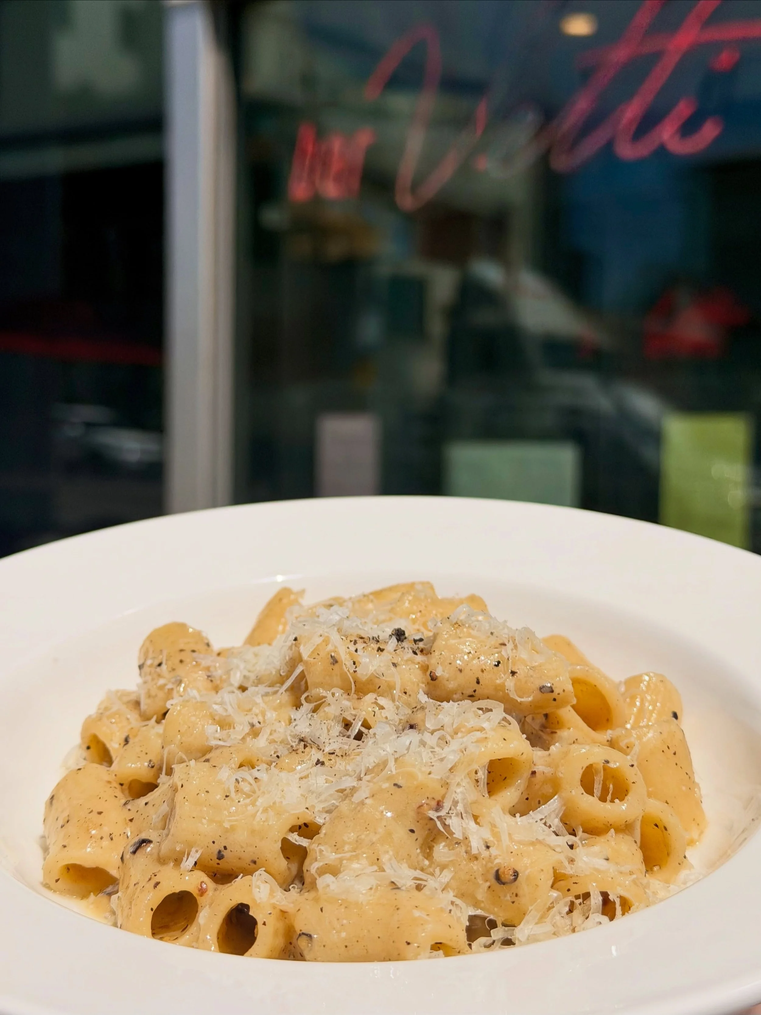 &ldquo;Fantastic lunch at bar Vetti&hellip;ordered the Cacio e Pepe, it was absolutely delicious. Still thinking about it a day later&hellip;Highly recommend this place, food is really damn good.&rdquo; -Paul C., Google Reviews

Enjoy Cacio e Pepe an