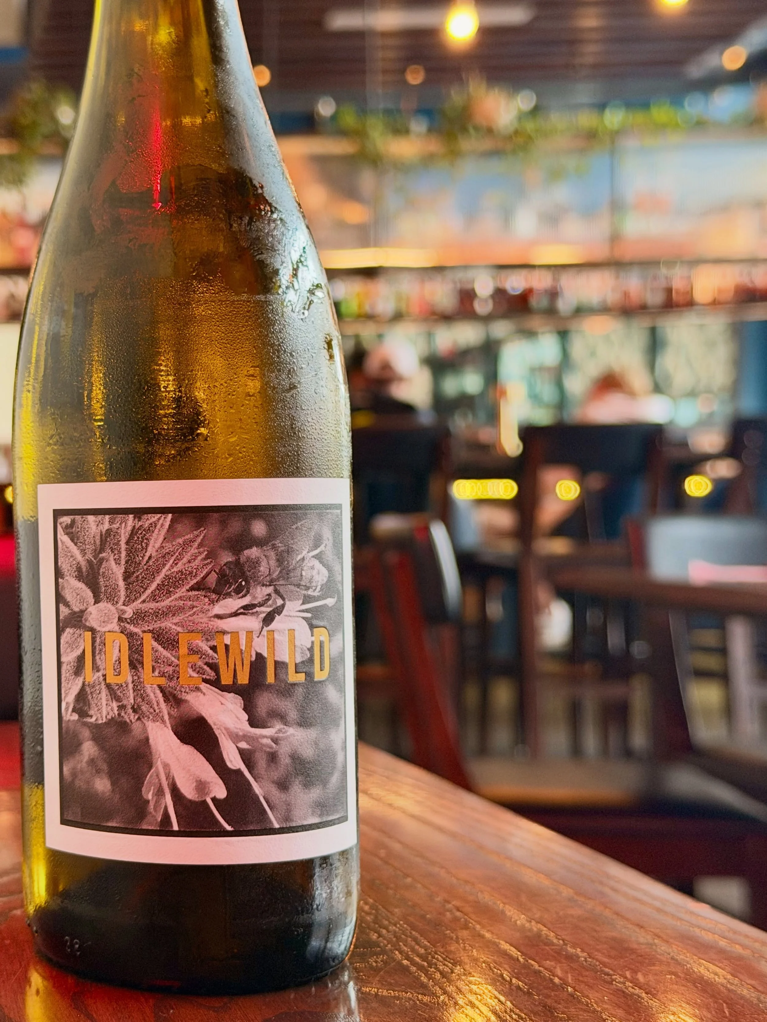Idlewild Flora &amp; Fauna White.

Idlewild Wines works exclusively with Piedmontese varieties in Mendocino County. Winemaker Sam Bilbro ferments with native yeast and ages in neutral wood instead of new oak. Every creature on their labels belongs to