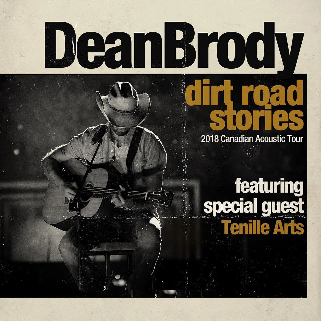 Tenille to Open for Dean Brody on Canadian Dirt Road Stories Tour