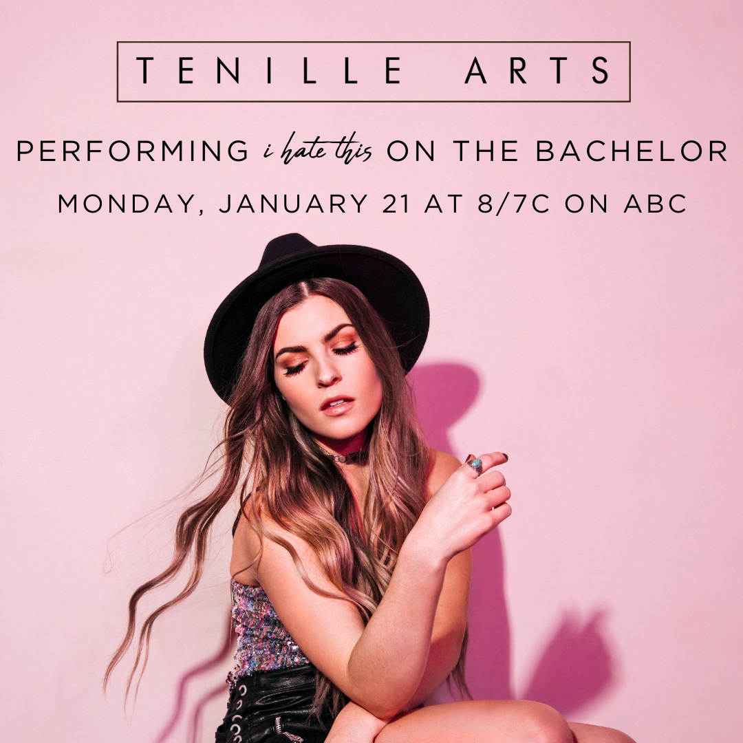 Tenille's Performance of "I Hate This" on 'The Bachelor' Airs on January 21