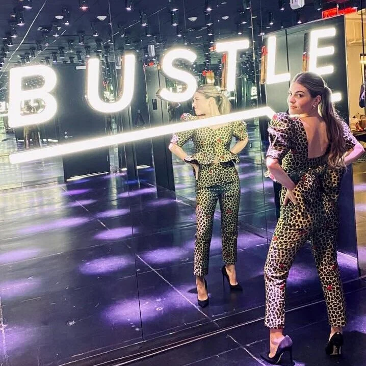 Tenille Visits the Bustle Booth