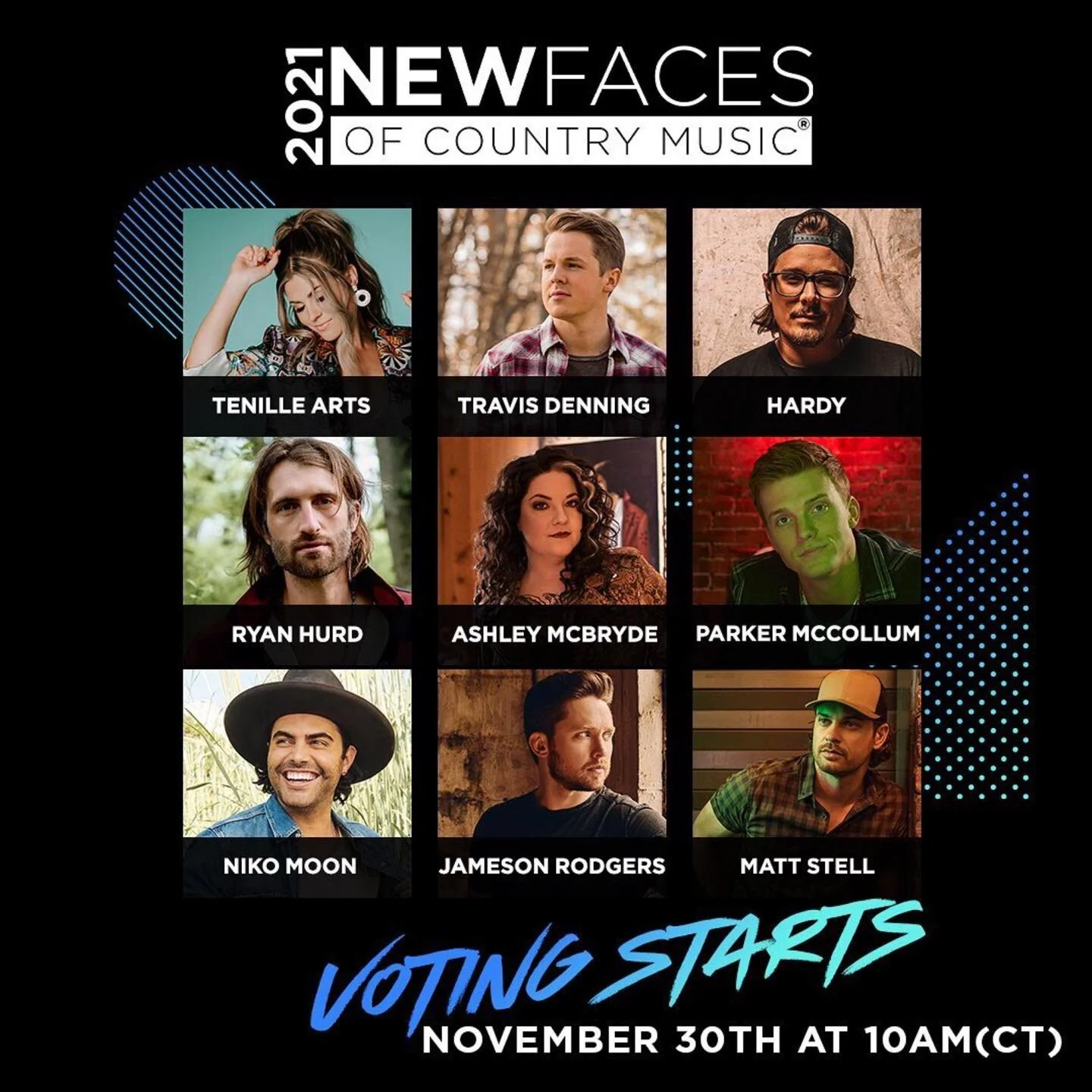 Tenille Included in Nominees for CRS 2021 New Faces of Country Music Show