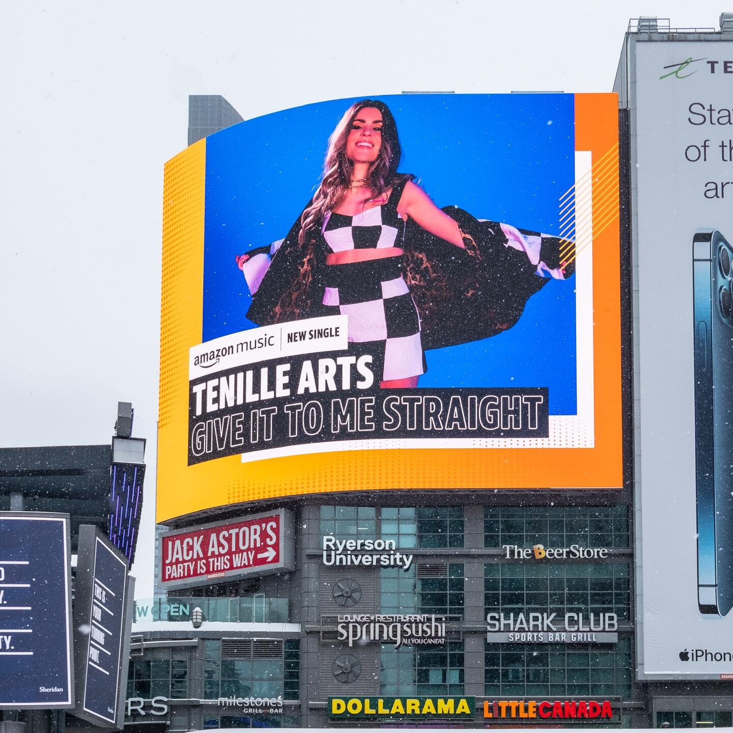 Tenille Featured on Amazon Music Billboard