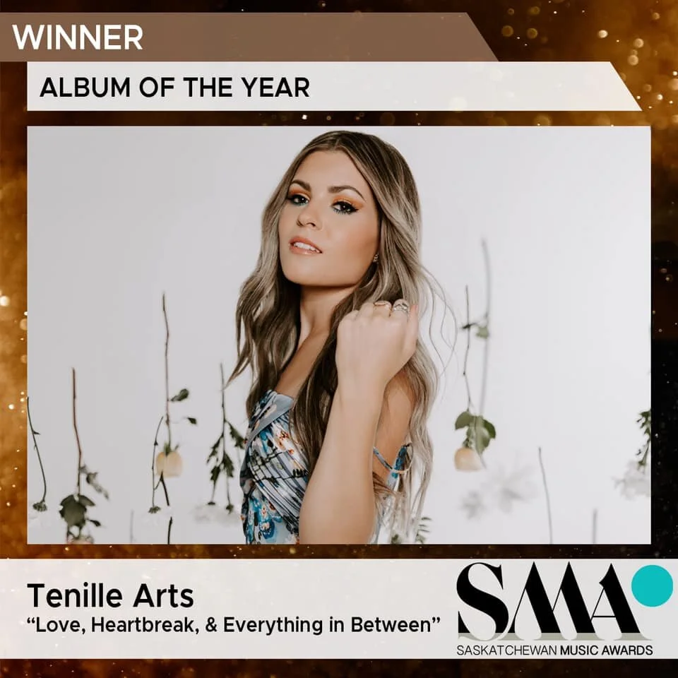 Tenille Wins 3 Saskatchewan Music Awards