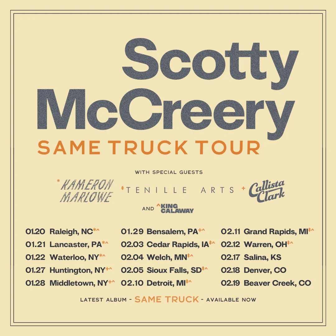 Tenille to Join Scotty McCreery on "Same Truck Tour"