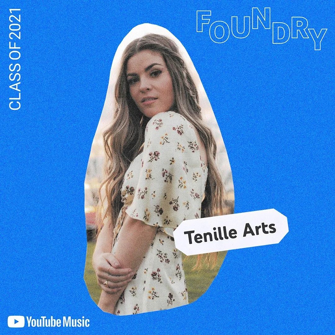 Tenille Named a Member of YouTube Music’s  Foundry Class of 2021