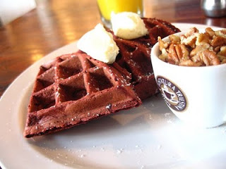 RED VELVET WAFFLES
