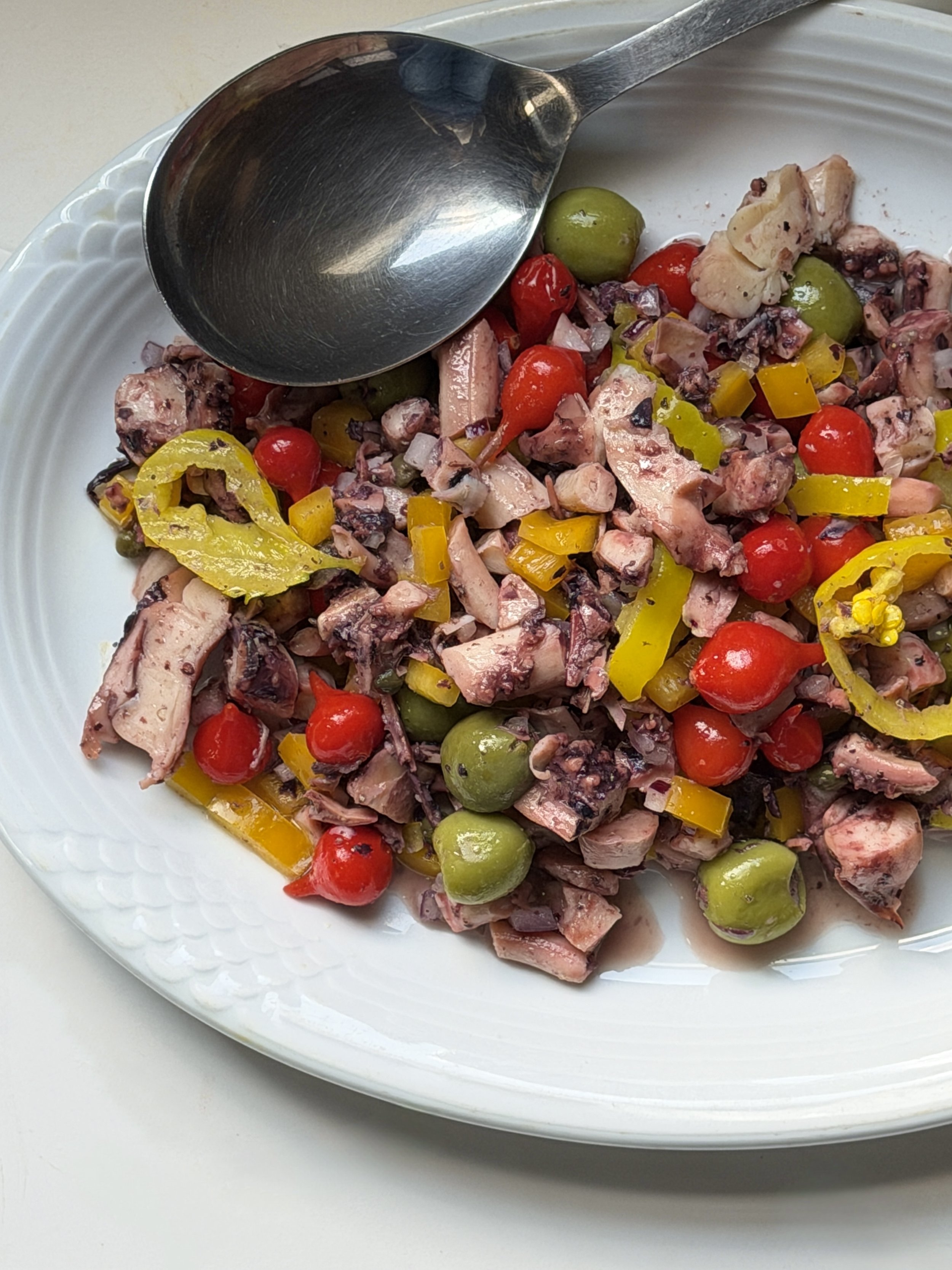 CHOPPED CALAMARI SALAD