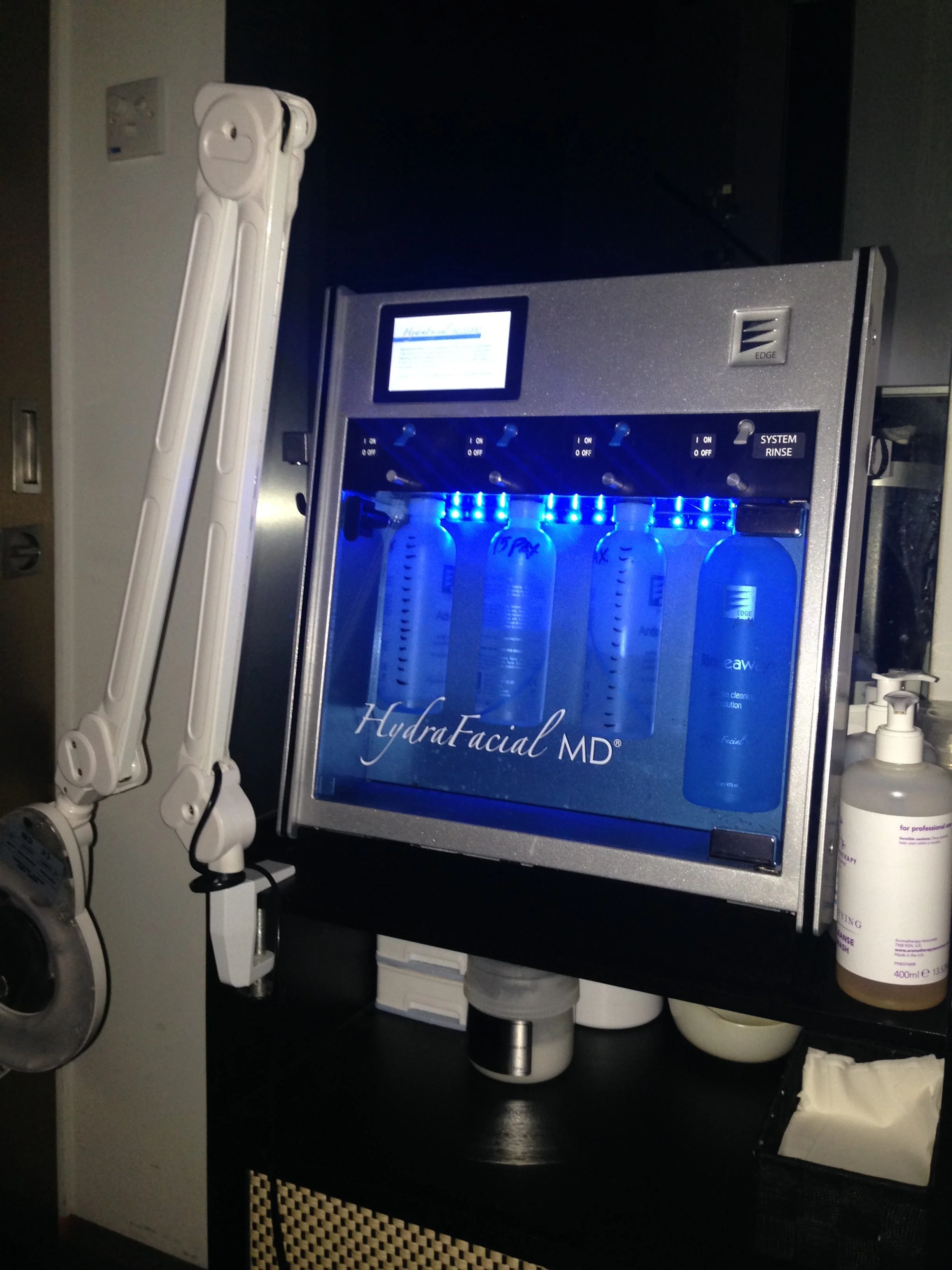 HydraFacialMD machine