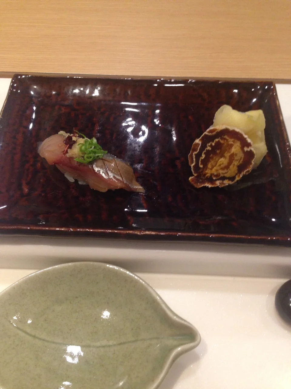 Sushi with yuzu roll :)