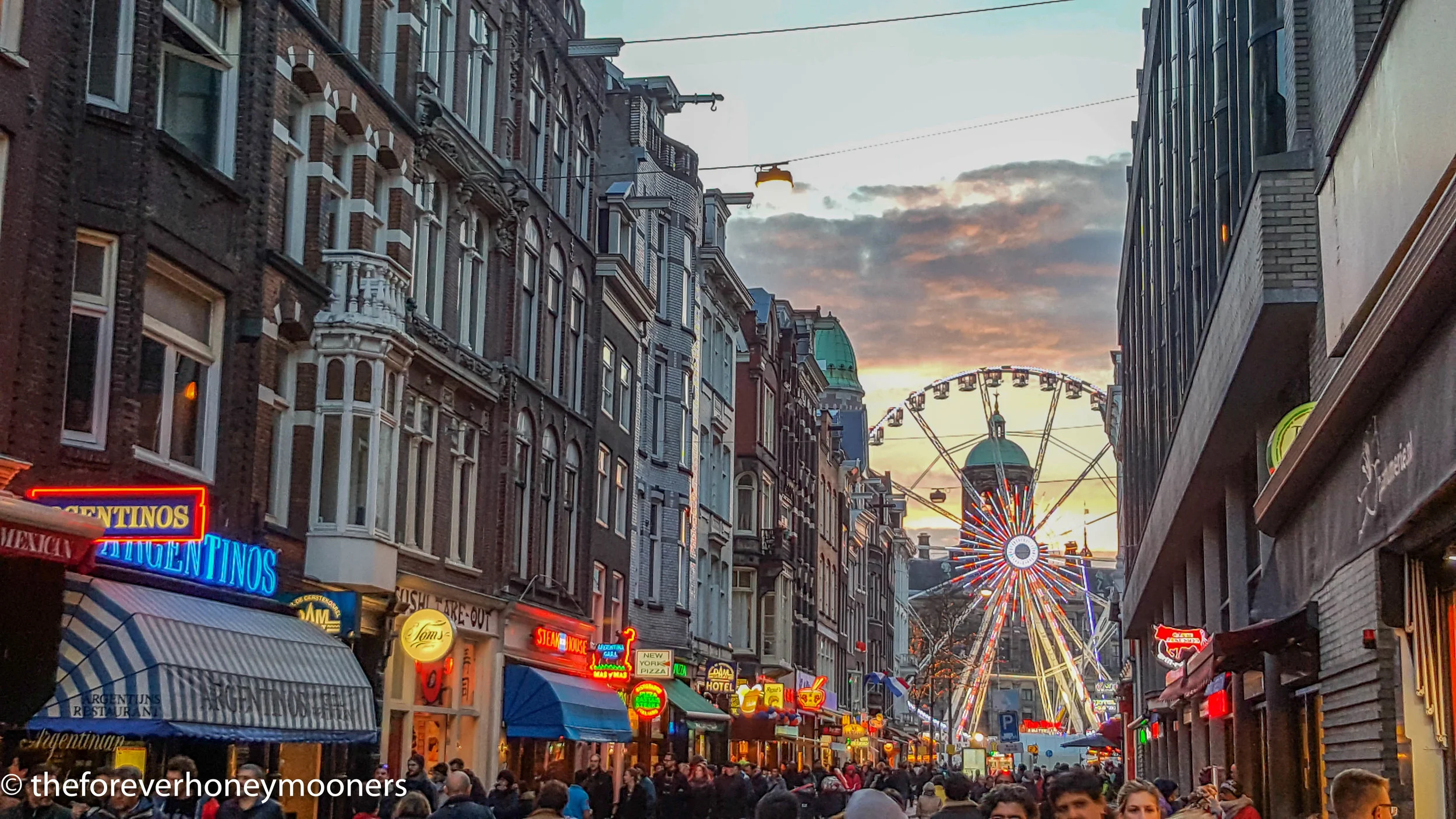 Festivities around the Dam Square