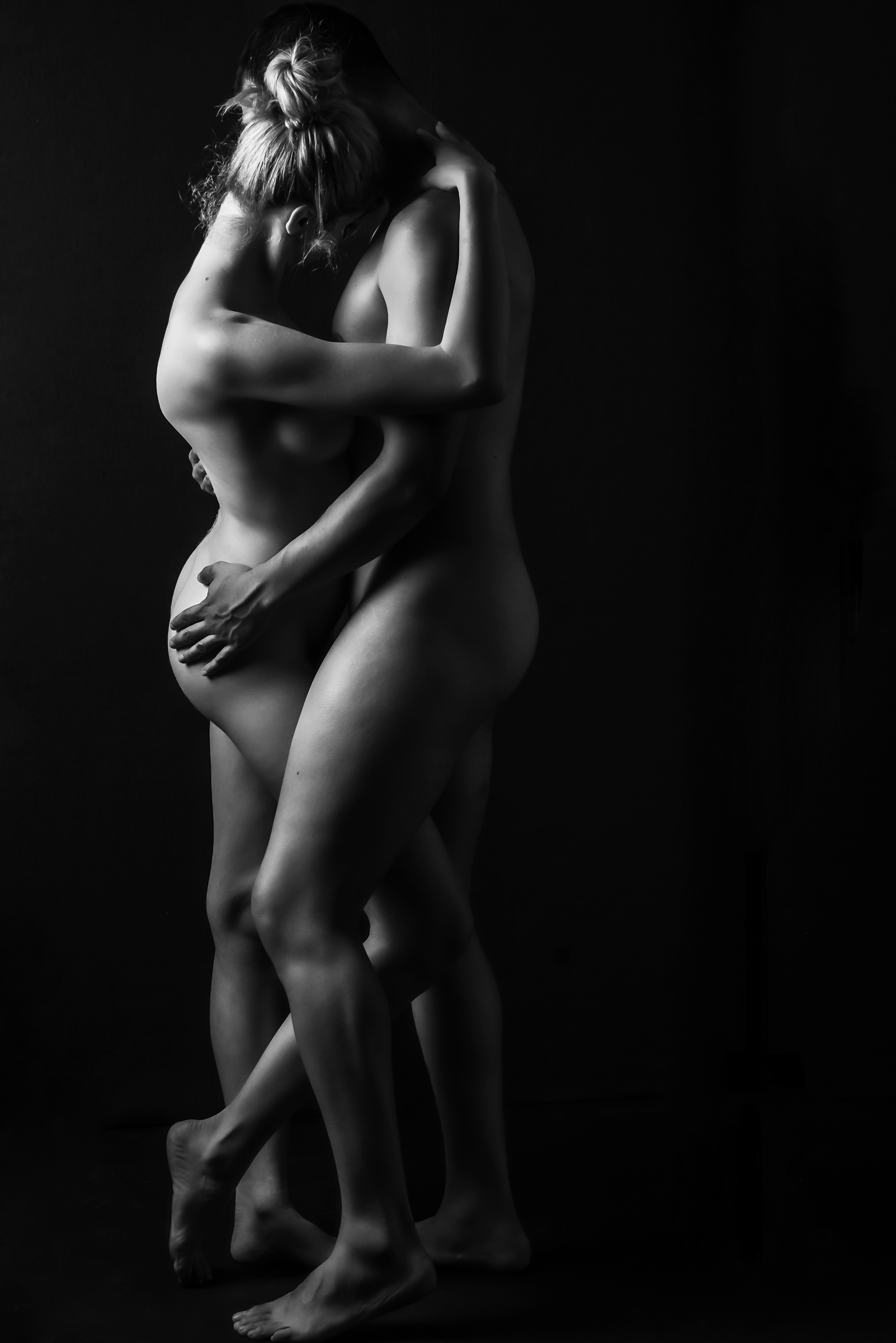 Nude couple photography Orlando. 