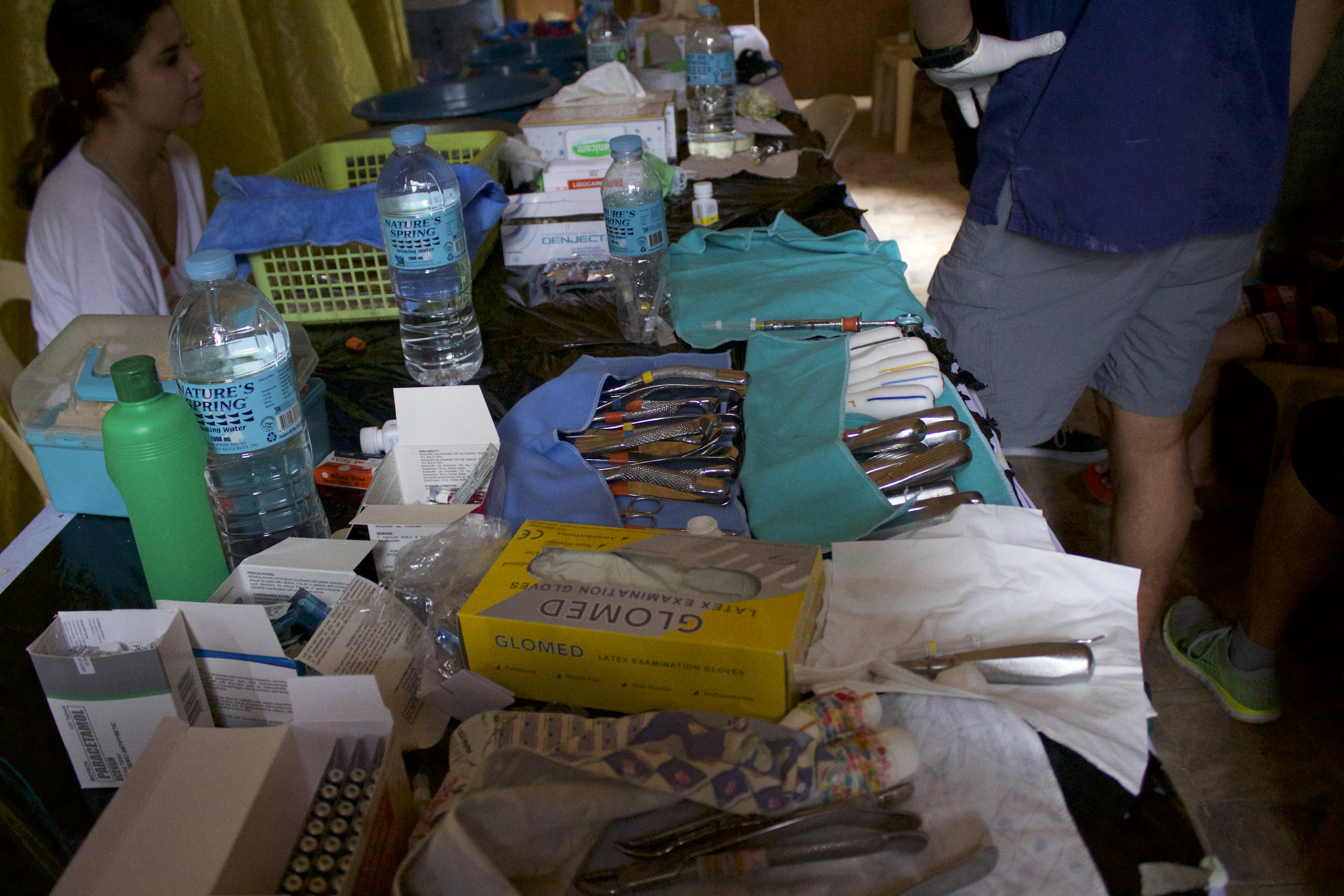 Under Grace's direction our family created a GoFundMe site and collected matching funds from corporate donations to raise money for medical supplies, medicines, and shipping.