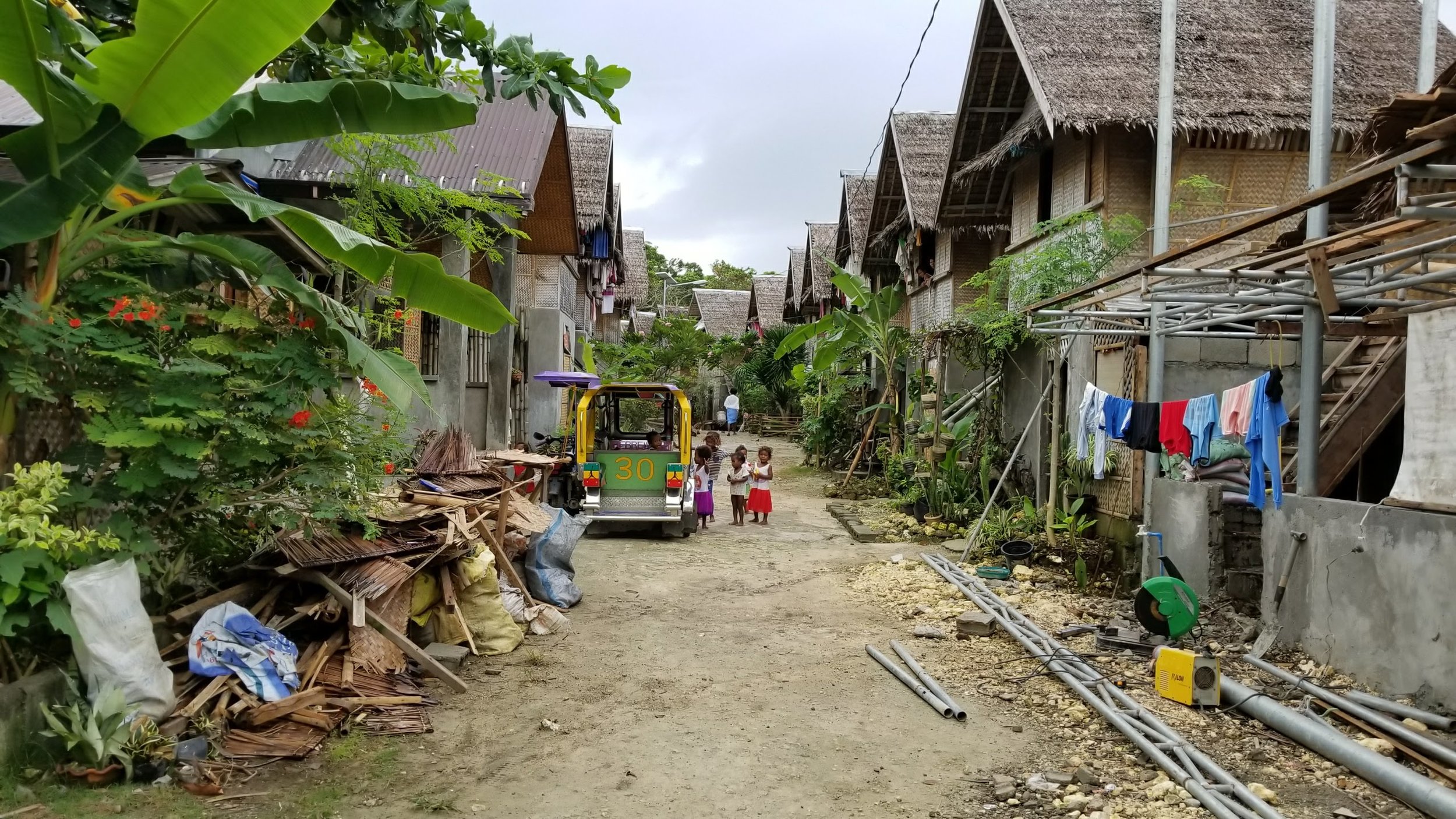  The Ati Village on the island of Boracay in the Philippines 