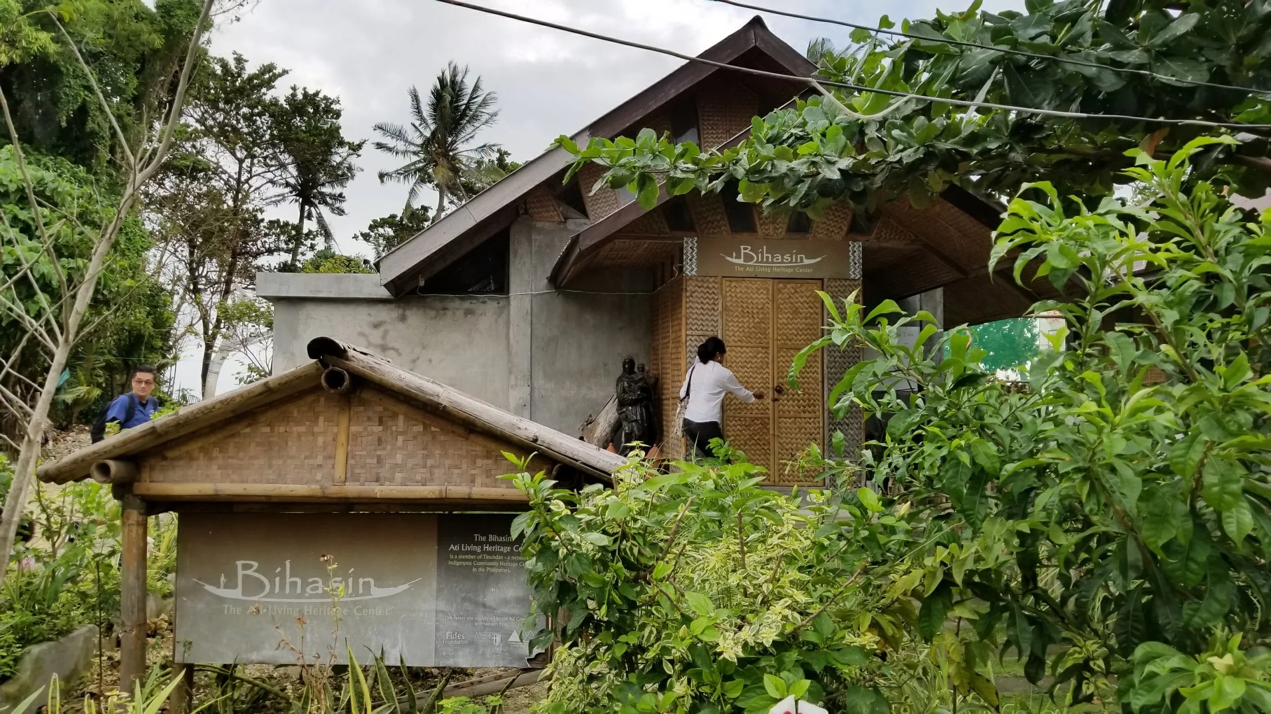 The community center of the Ati Village houses the history of its people