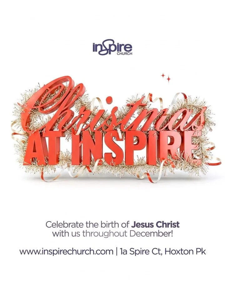 Celebrate Christmas at INSPIRE! Swipe to discover all the exciting events we have lined up this December. Be sure to catch our spectacular Christmas Production, &lsquo;Come &amp; See&rsquo;, as we celebrate the true reason for the season: Jesus.

&md