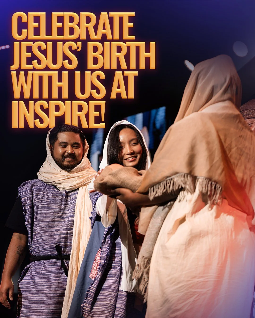 What if your family could see the Christmas story like never before?
Just one week to go until: Come and See.
This is the one you bring everyone to. 

&mdash;
💫Christmas Production: Come and See
Sunday 14th December | 2pm &amp; 6pm
&mdash;
Free Even