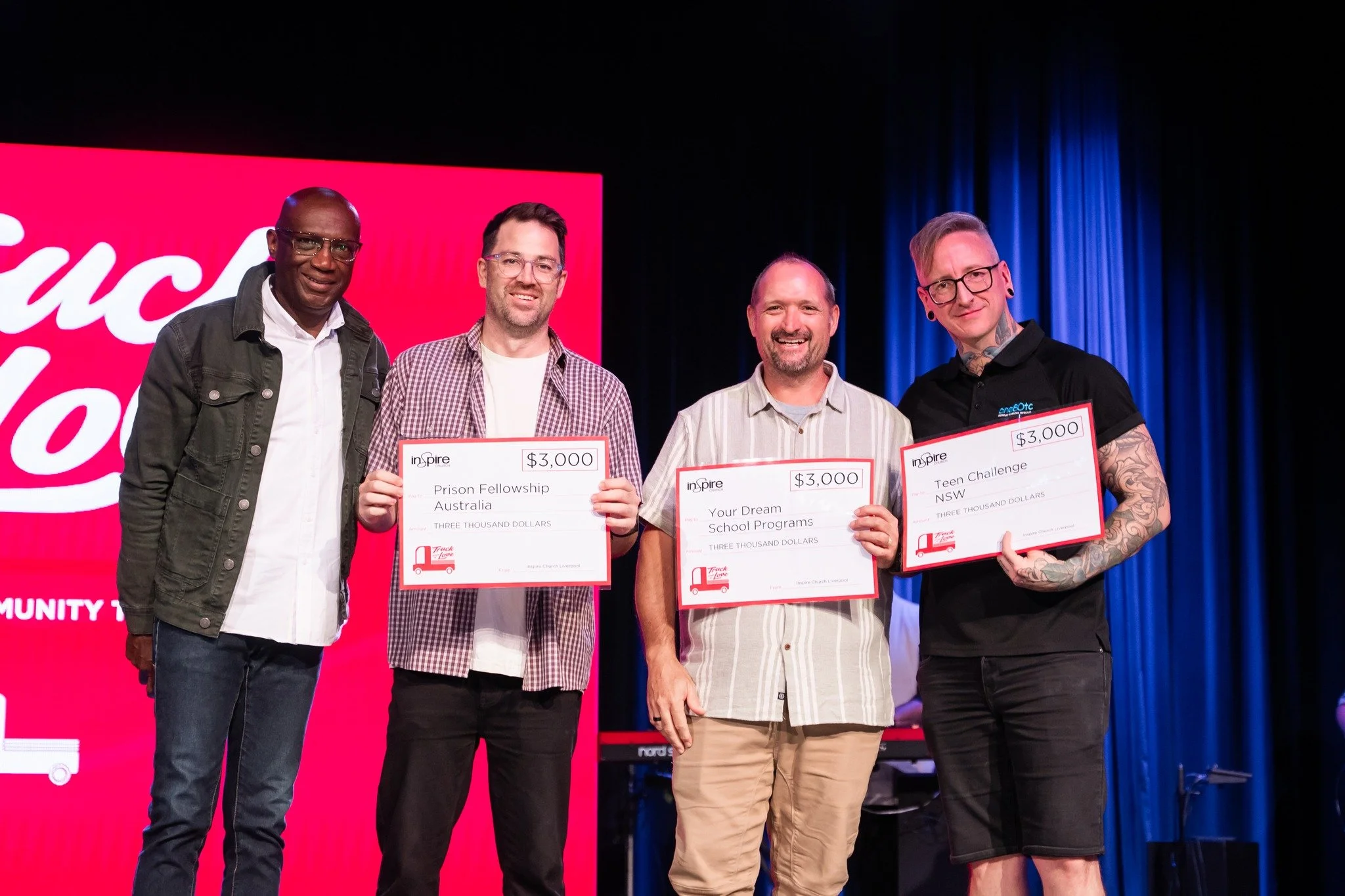 Inspire, we hope you had an amazing weekend celebrating family, friends, and the blessings of our great country! 🇦🇺

On Sunday, we gathered and prayed for our nation, also had the joy of seeing your generosity in action as the recipients of our Tru