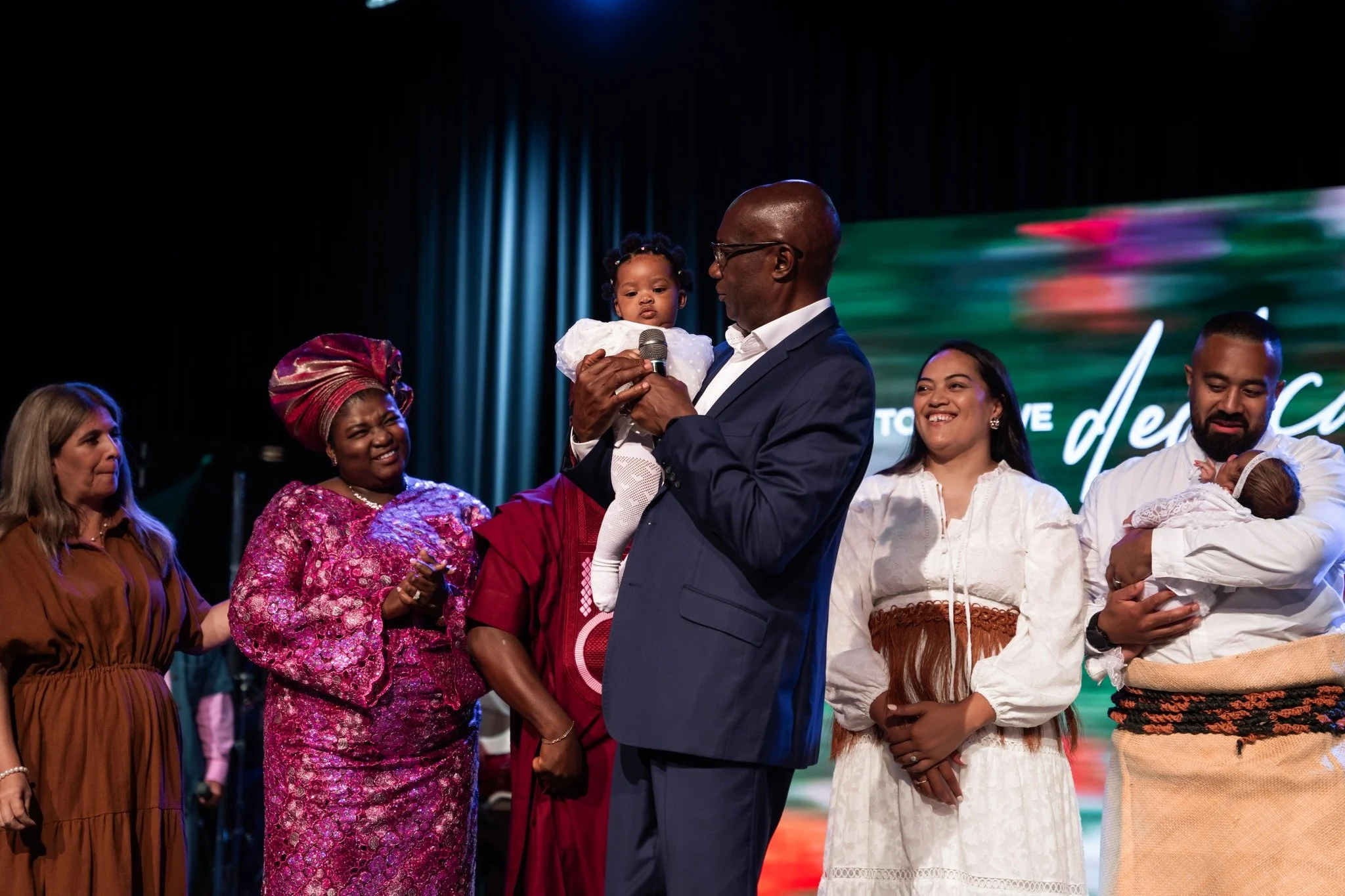 Child dedication Sunday 🤍 Families saying YES to raising their children in the ways of God.