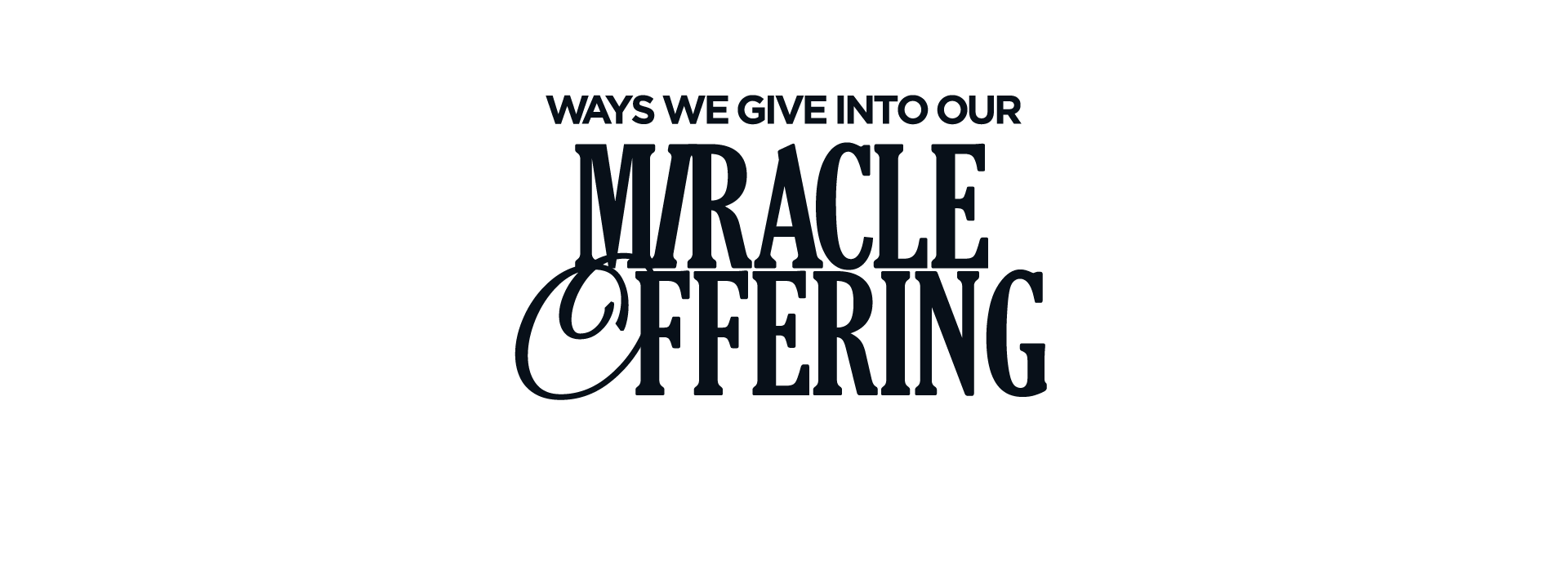 Miracle Offering — Inspire Church