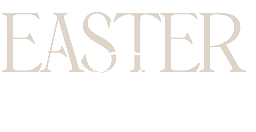 "Easter at Inspire" text logo in elegant font
