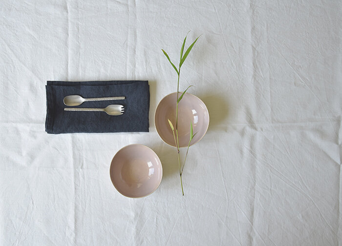 mini bol para aperitivos en color lila