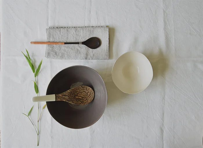 bol para ensalada en color castaña