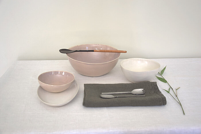 bol para ensalada en lila