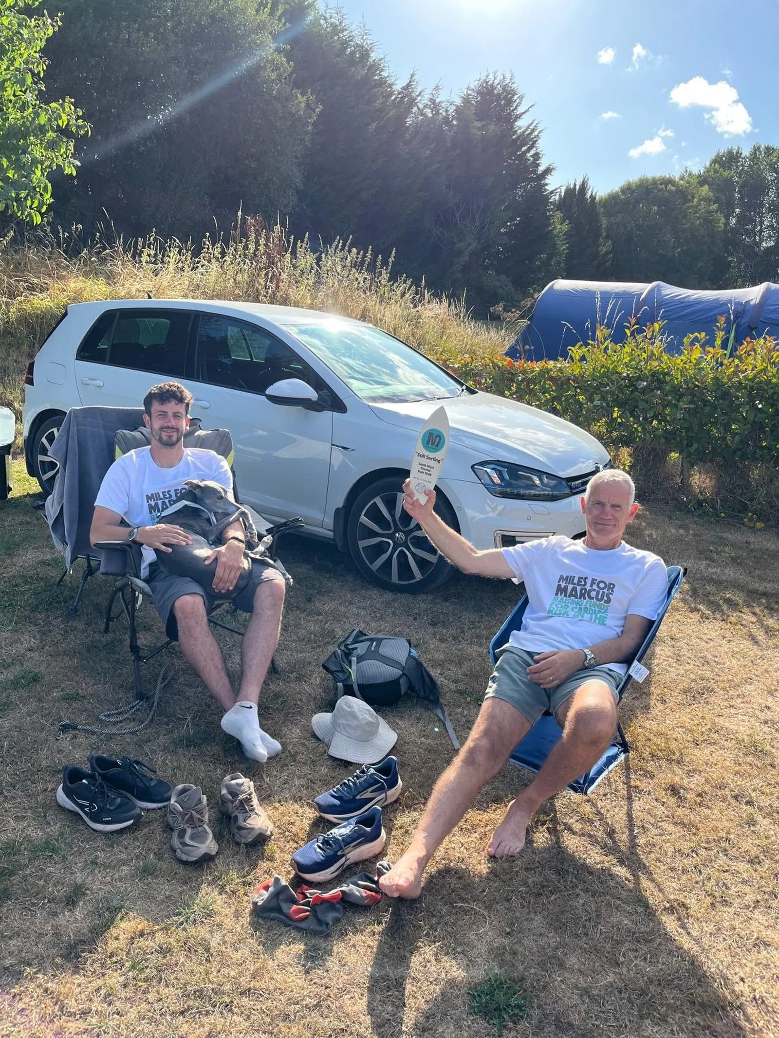 Day two was pretty hard &mdash; 36,000 steps, with almost half of the walk taking us over some very hilly, up-and-down landscape. The second half, from Teignmouth onwards, was much easier, following a lovely flat route alongside the railway line.
To 