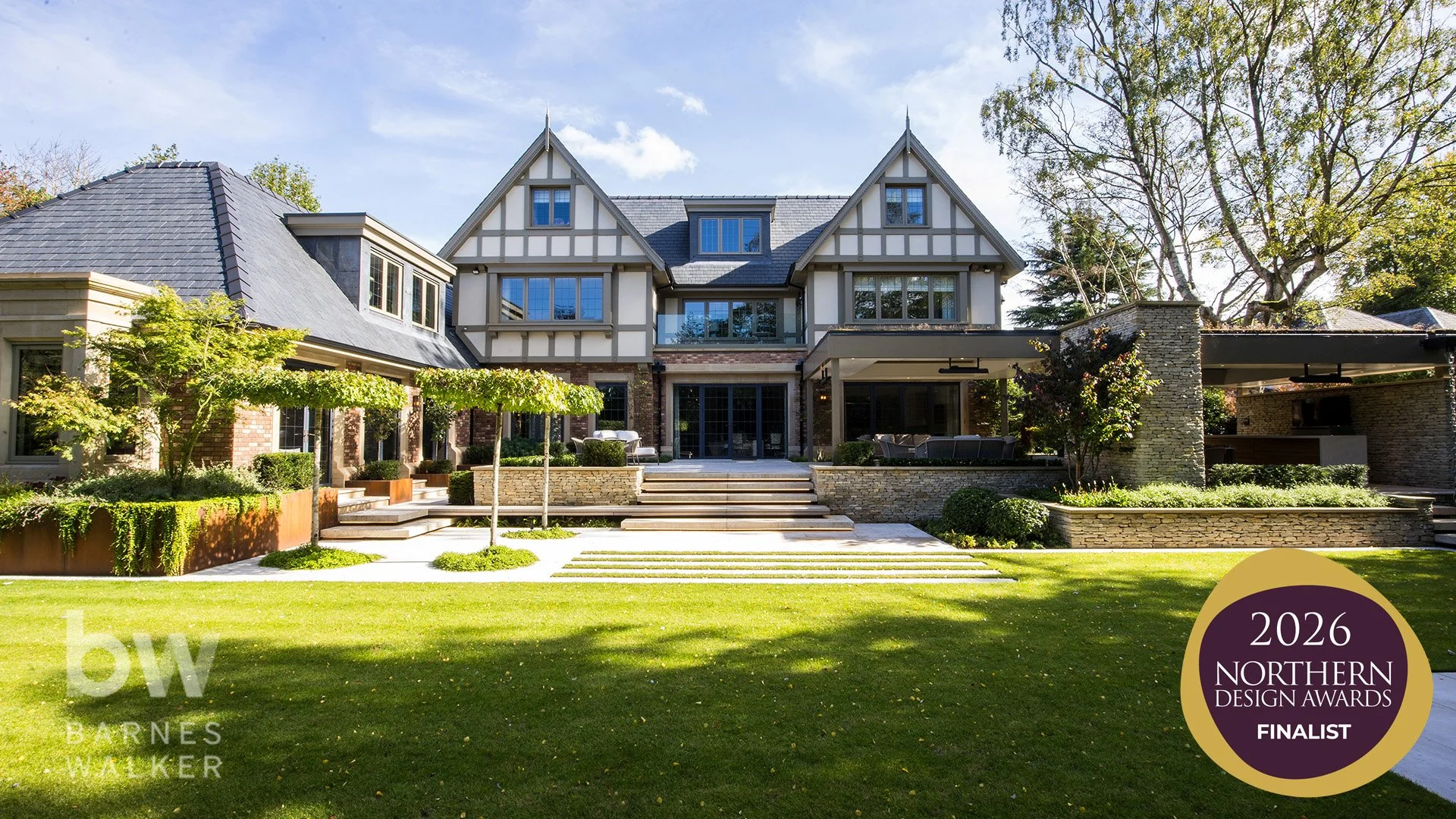 🏆 WE'RE SHORTLISTED! | NORTHERN DESIGN AWARDS 2026

We're absolutely delighted that Barnes Walker has been shortlisted in TWO categories at this year's Northern Design Awards!

✨ Outdoor Living Space
✨ Bespoke Design

Both nominations celebrate our 