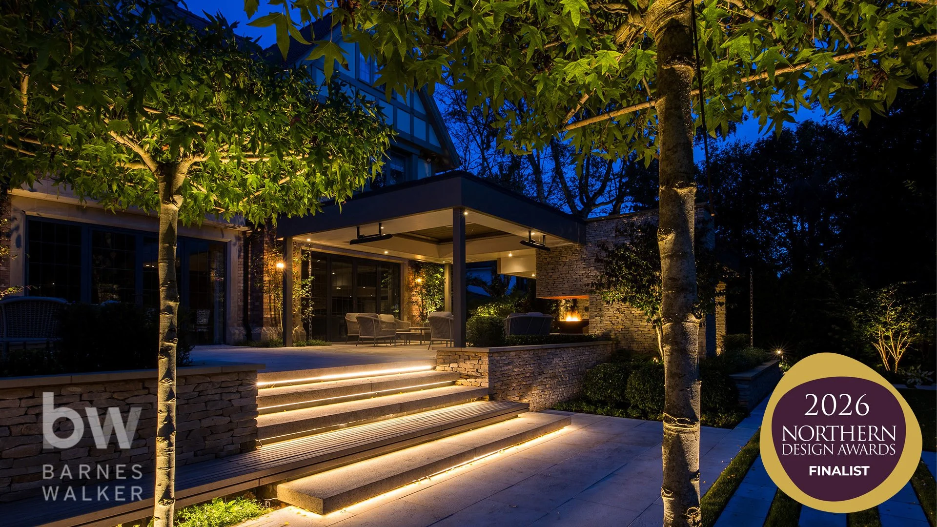 We're absolutely delighted that Barnes Walker has been shortlisted in TWO categories at this year's Northern Design Awards!

✨ Outdoor Living Space
✨ Bespoke Design

Both nominations celebrate our stunning Cheshire garden project &mdash; a seamless f