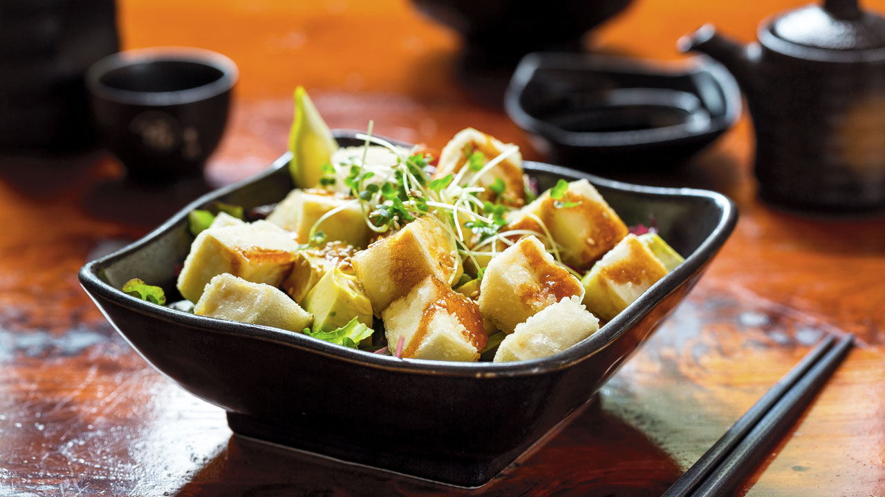 Tofu & Avocado Salad