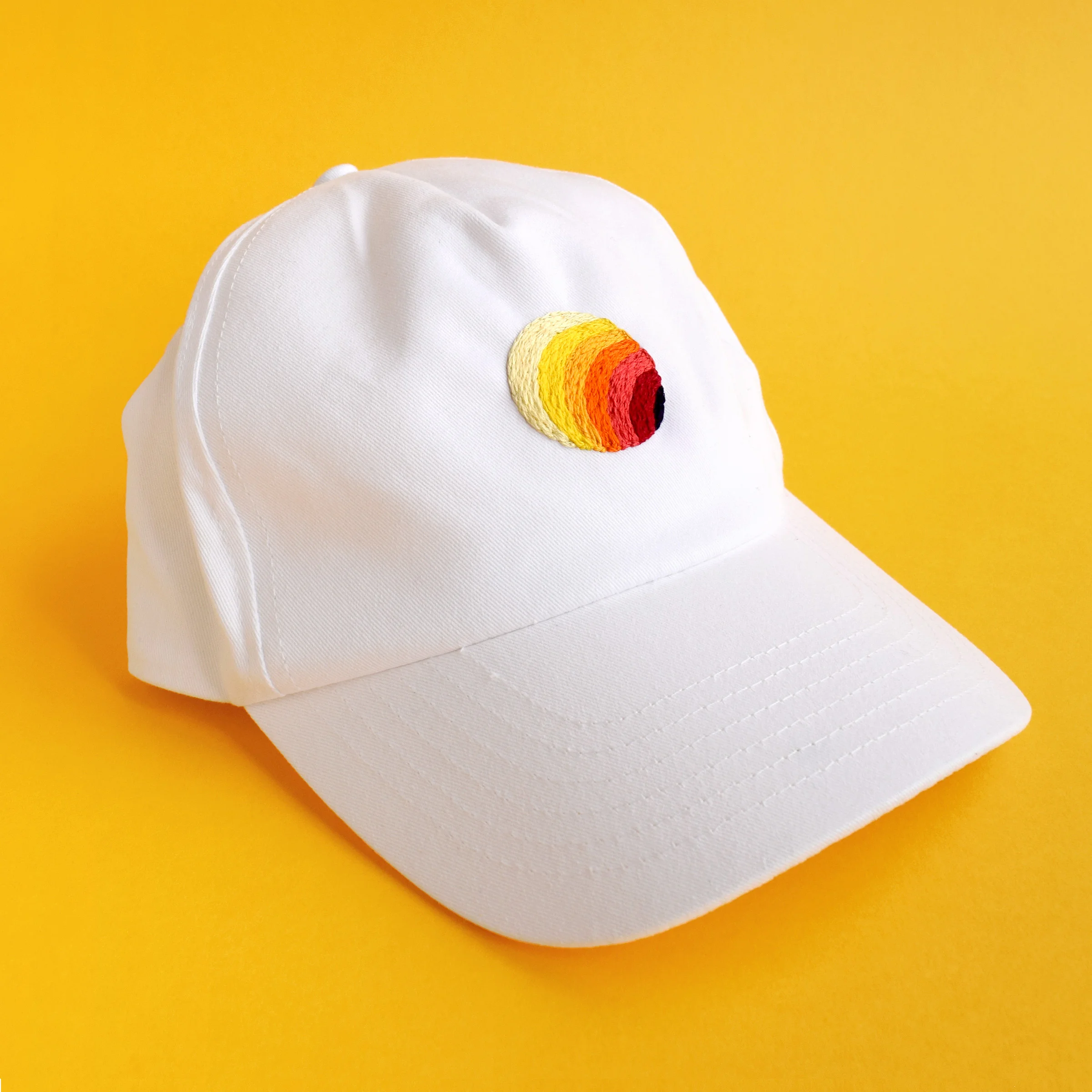SOL Hat Hand embroidered hats for Owen Gildersleeve’s Online Shop