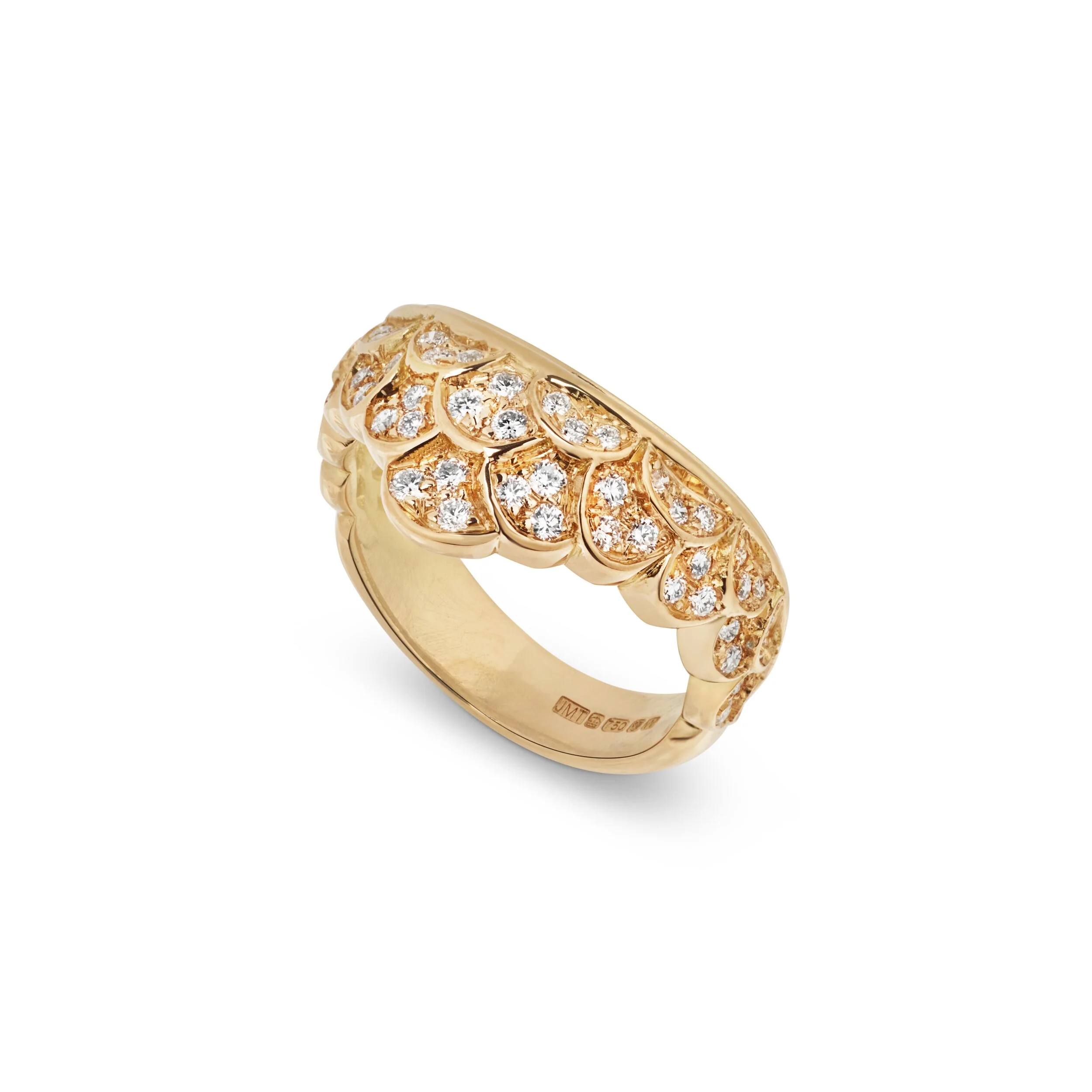 Scalloped Rim Rings Jewellery