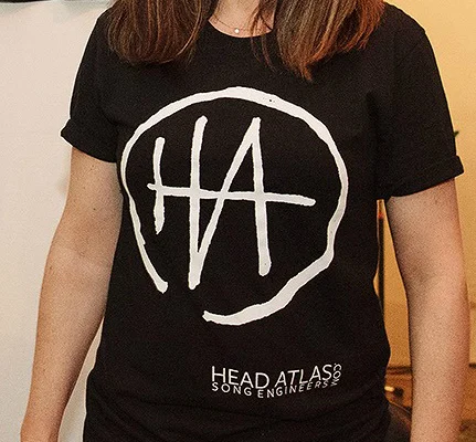 Head Atlas T-Shirt Black - Song Engineers 